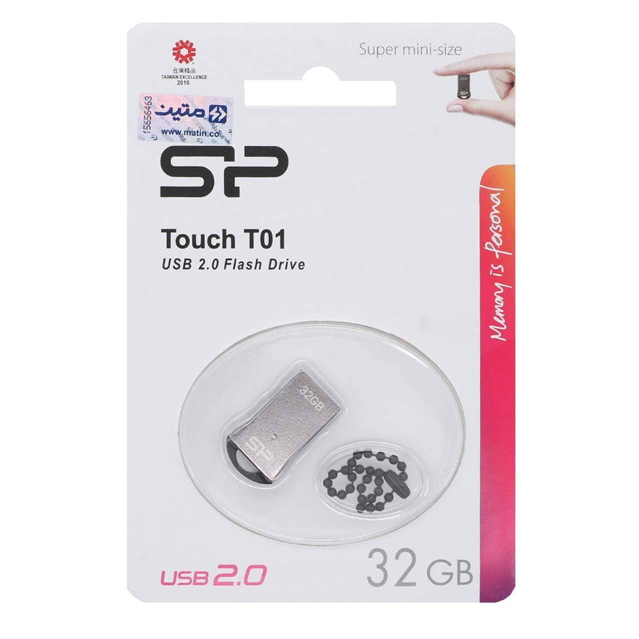 فلش 32GB USB2 Silicon Power Touch T01