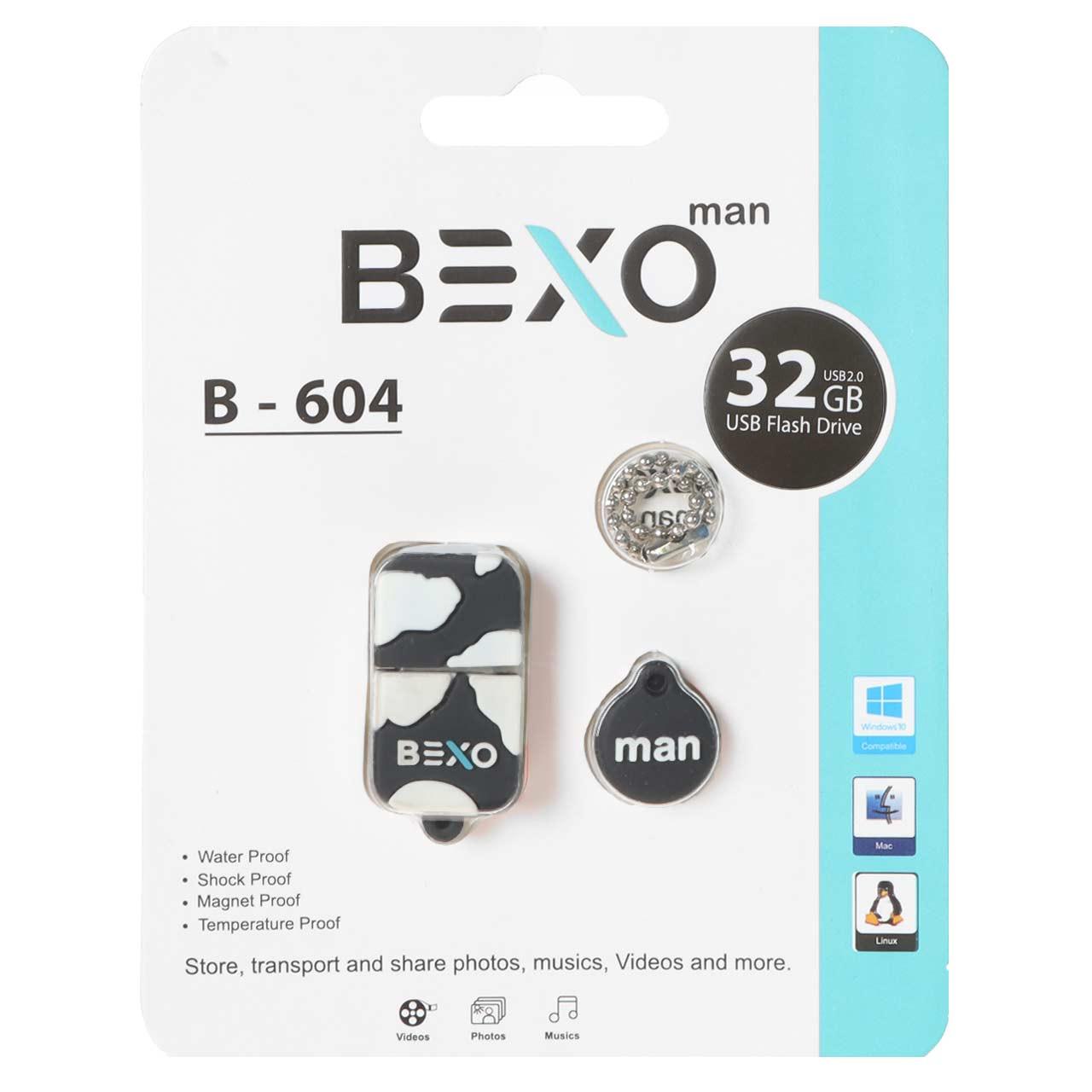 فلش 32GB USB2 BEXO B-604 مشکی