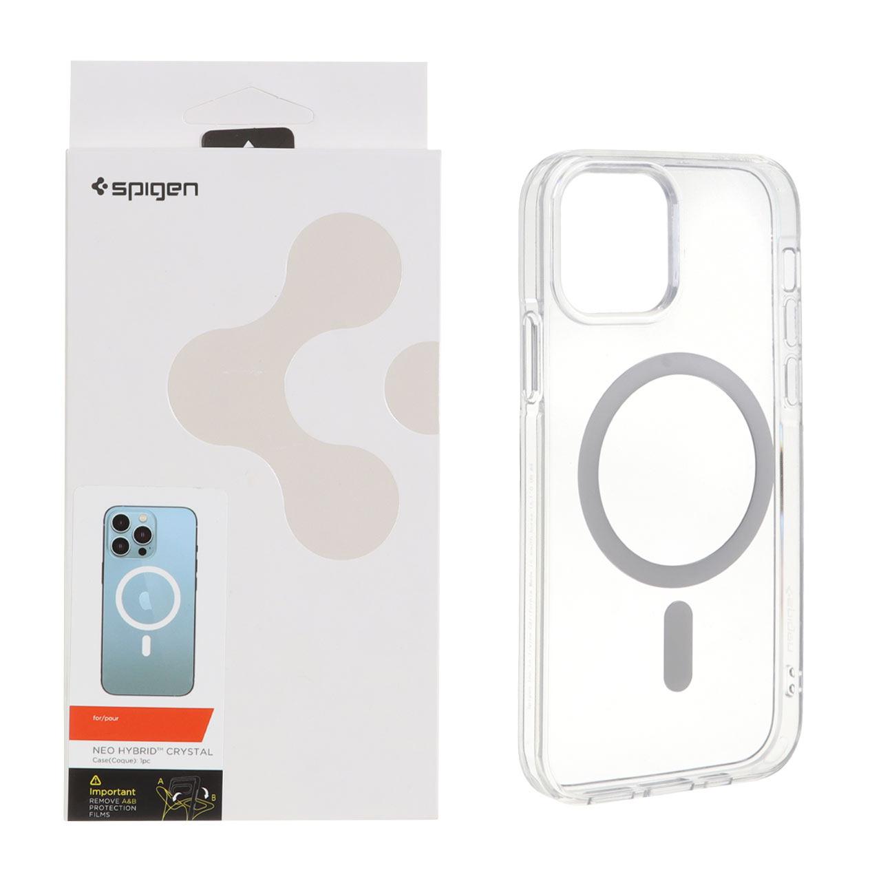 قابSpigen اورجینال شفافNEOHYBRIDMagsafe آیفون12