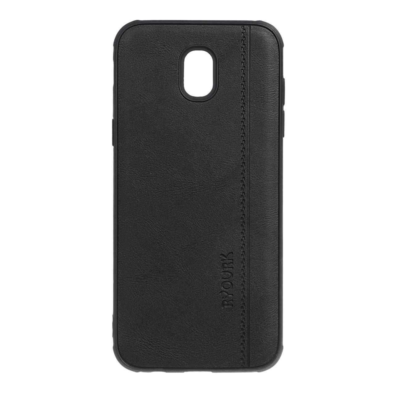 قاب طرح چرم RYOURK سامسونگ J5Pro مشکی