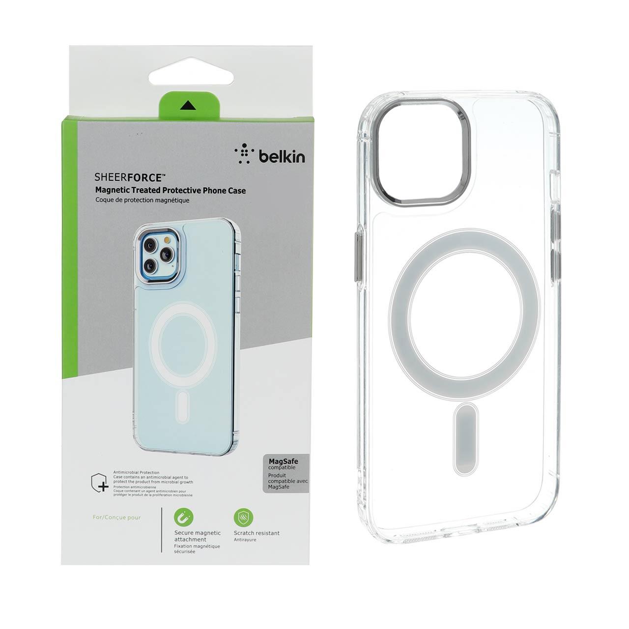 قاب belkin شفافMagsafe آیفون13