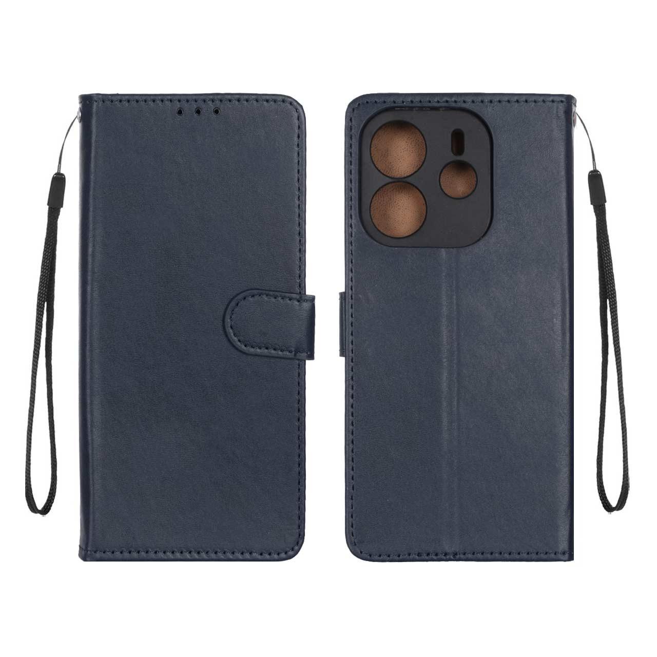 کیف موبایل مگنتی شیائومیNote144G سرمه ای