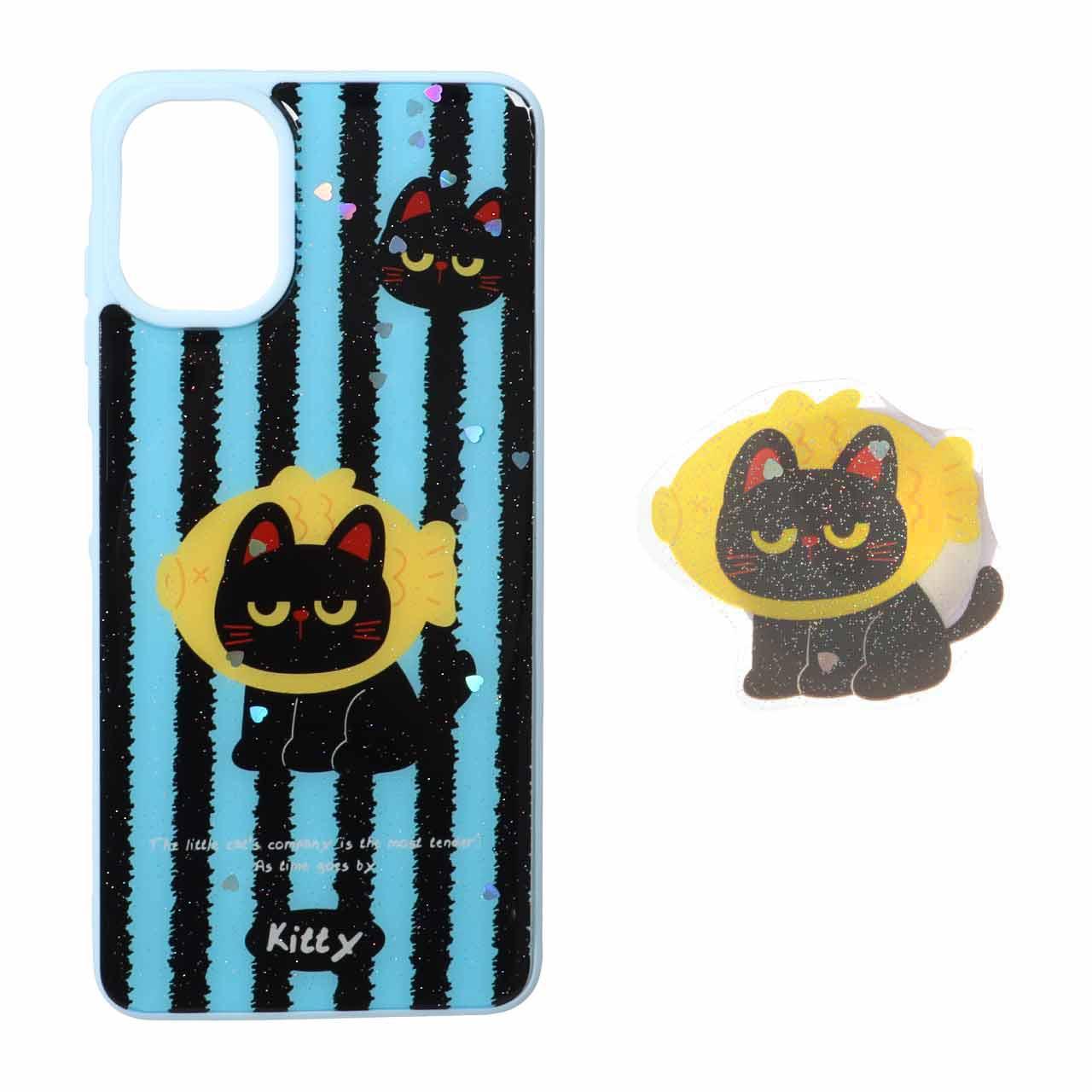 قاب رزینی اکلیلی با ست پاپ سوکت سامسونگA06