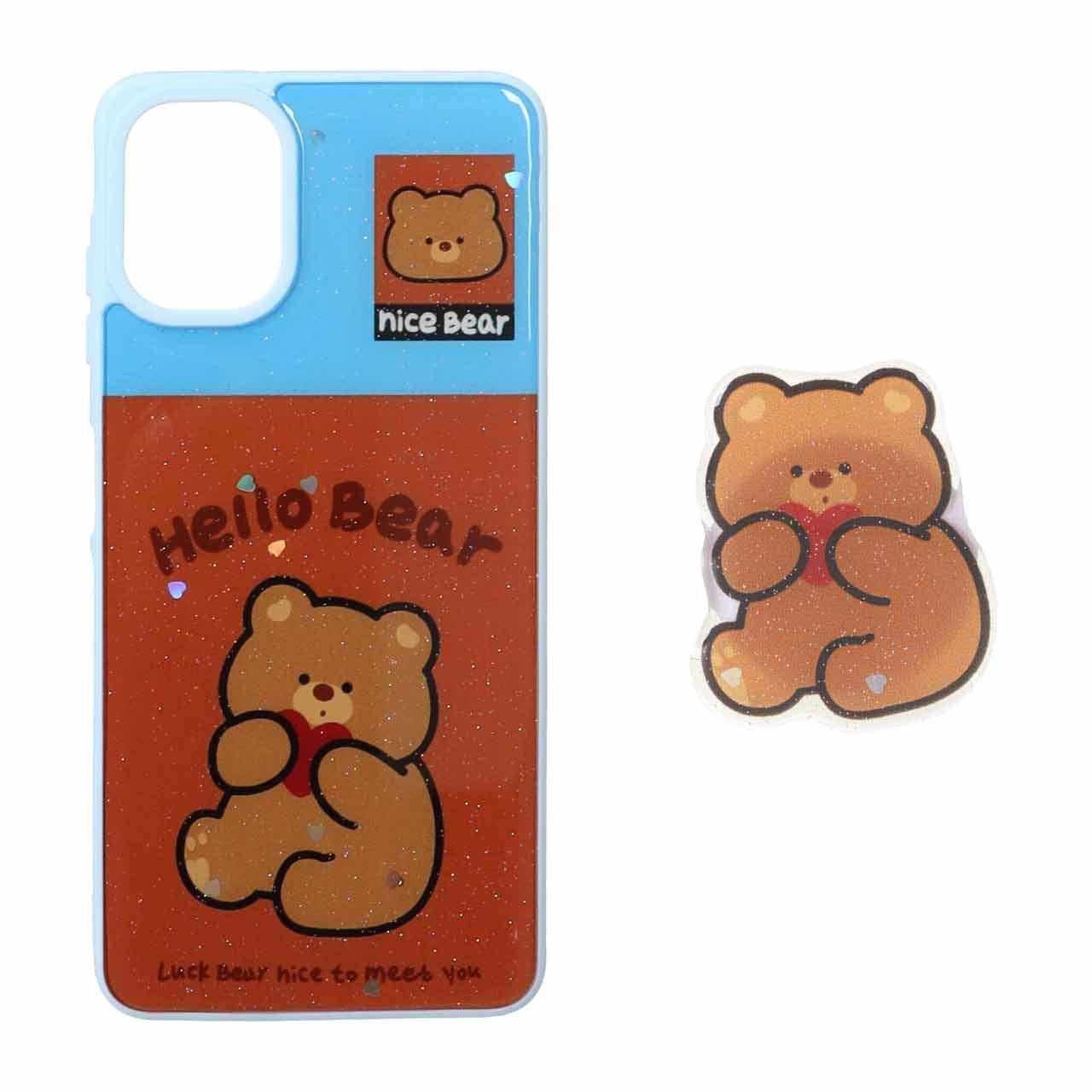 قاب رزینی اکلیلی با ست پاپ سوکت سامسونگA06