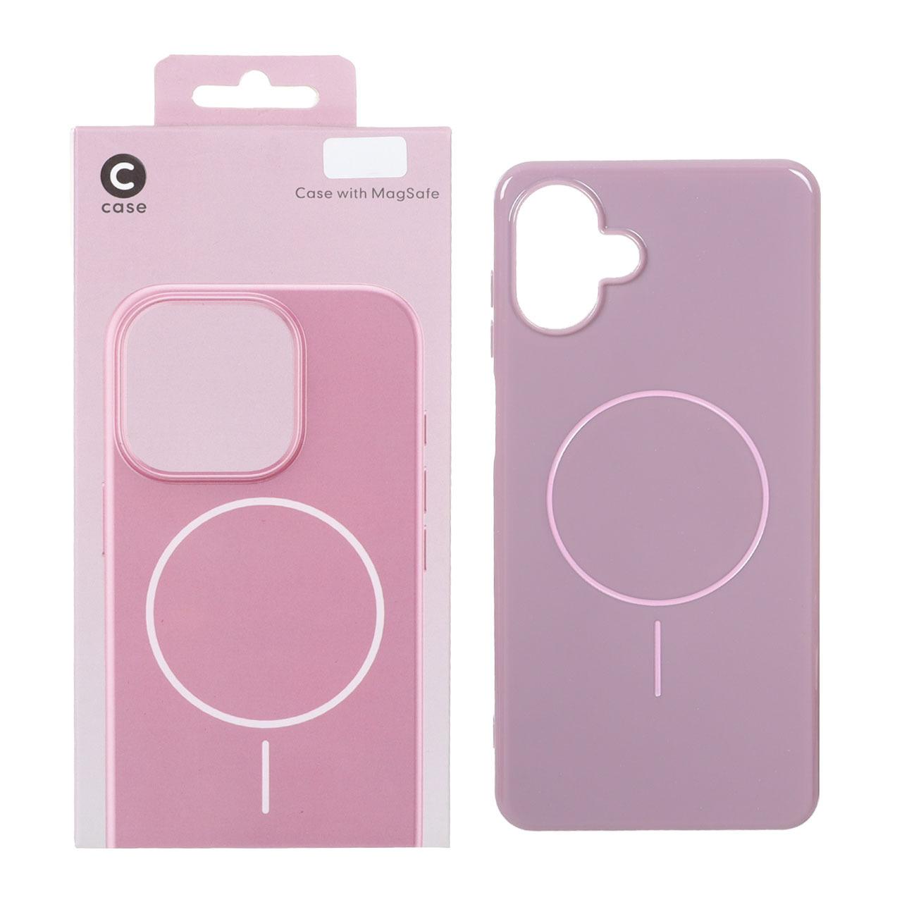 قاب CCase براقMagSafe داخل خز سامسونگA06 بنفش