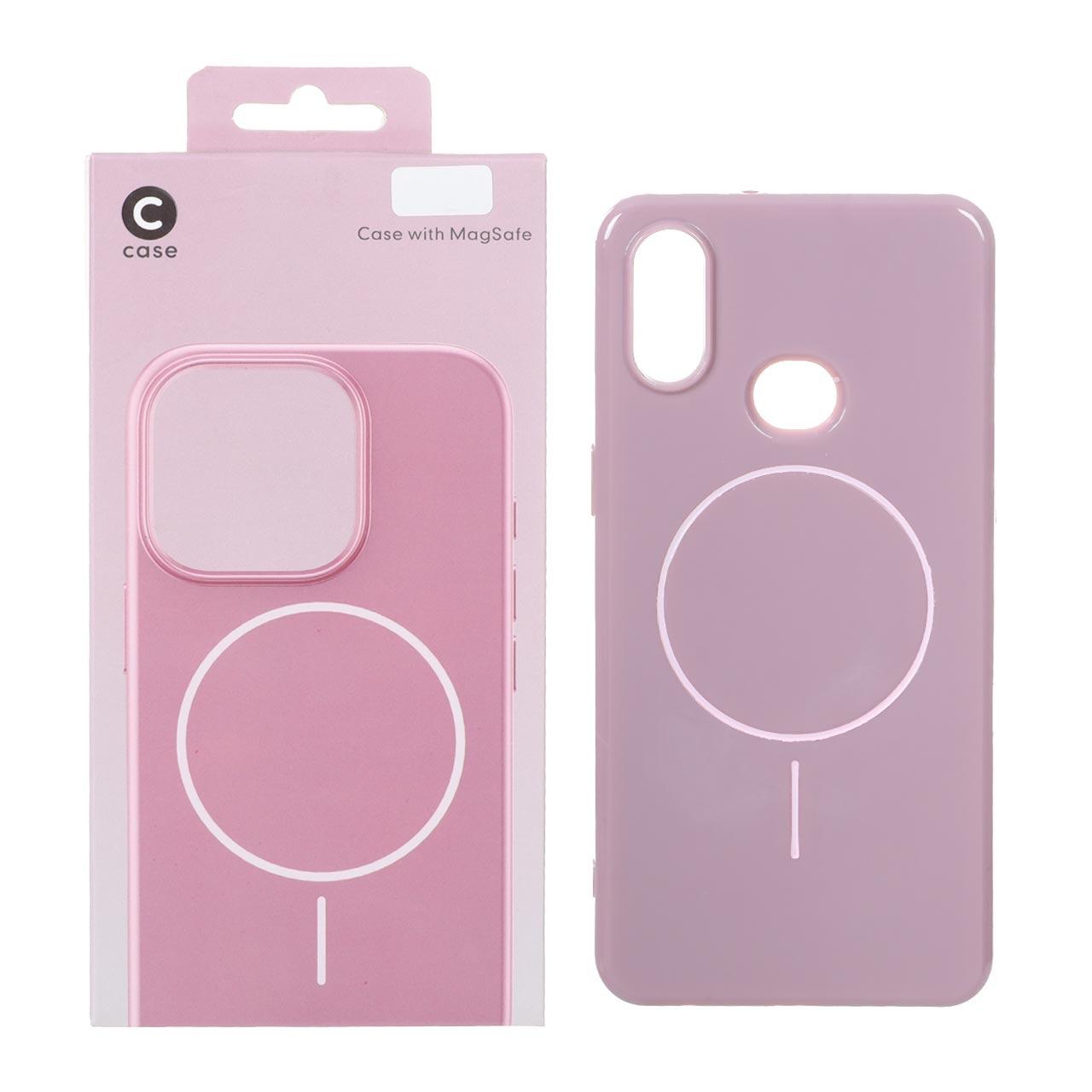 قاب CCase براقMagSafe داخل خز سامسونگA10s بنفش