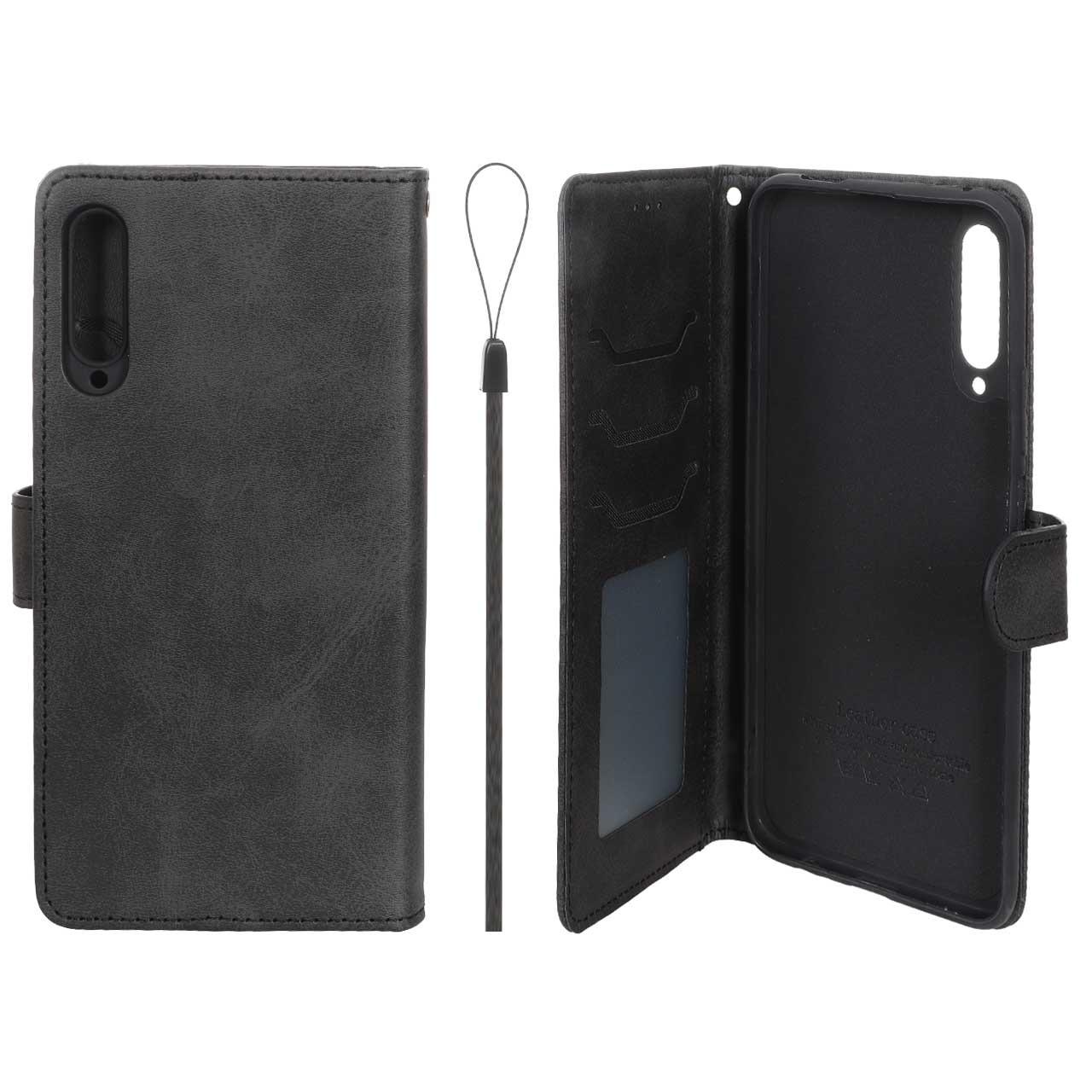 کیف موبایل مگنتی درجه یک داخل خز هواوی Y9s مشکی