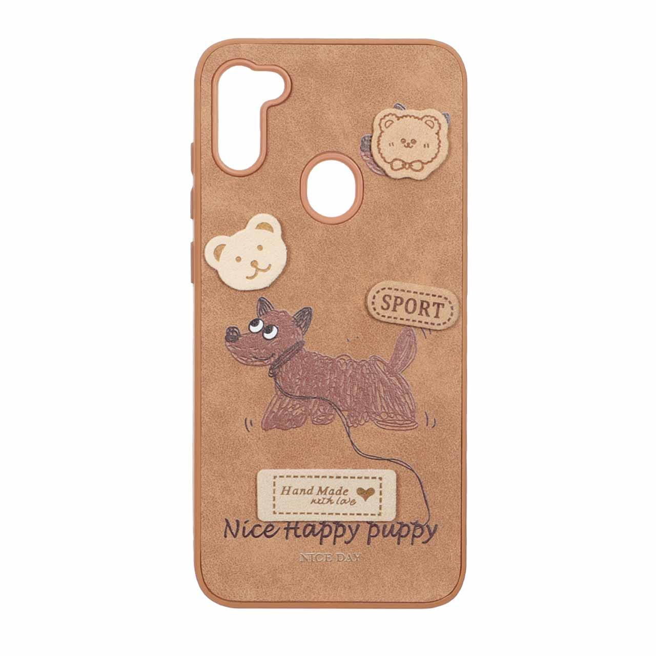 قاب طرح جیر عروسک نمدی برجسته سامسونگA11