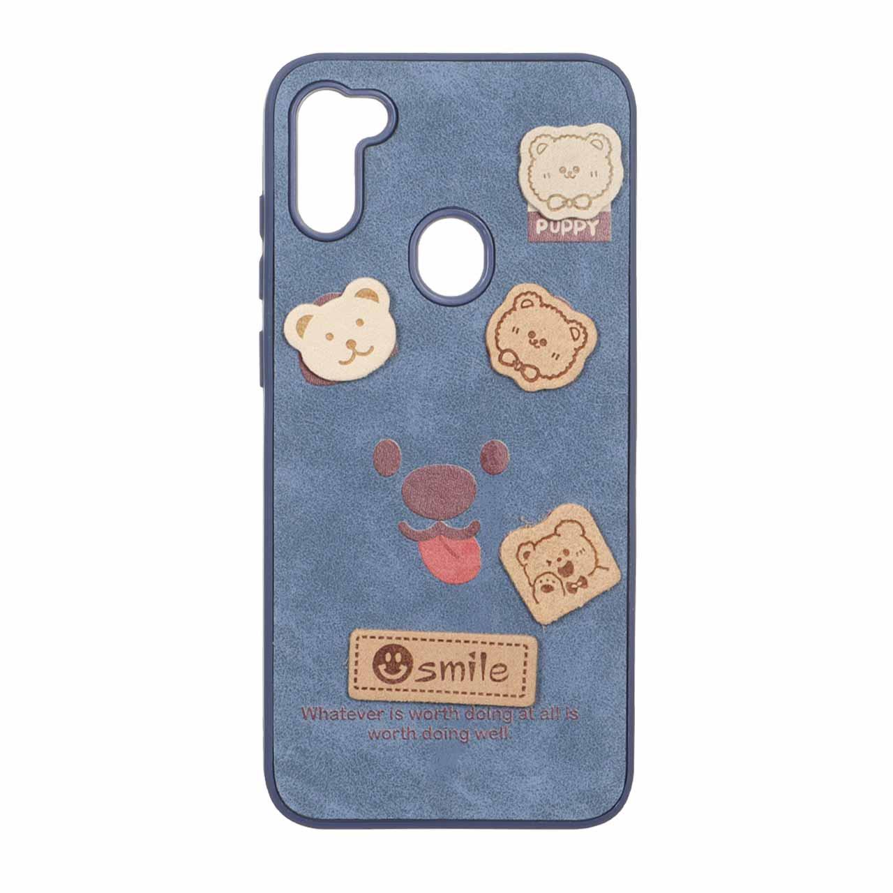 قاب طرح جیر عروسک نمدی برجسته سامسونگA11