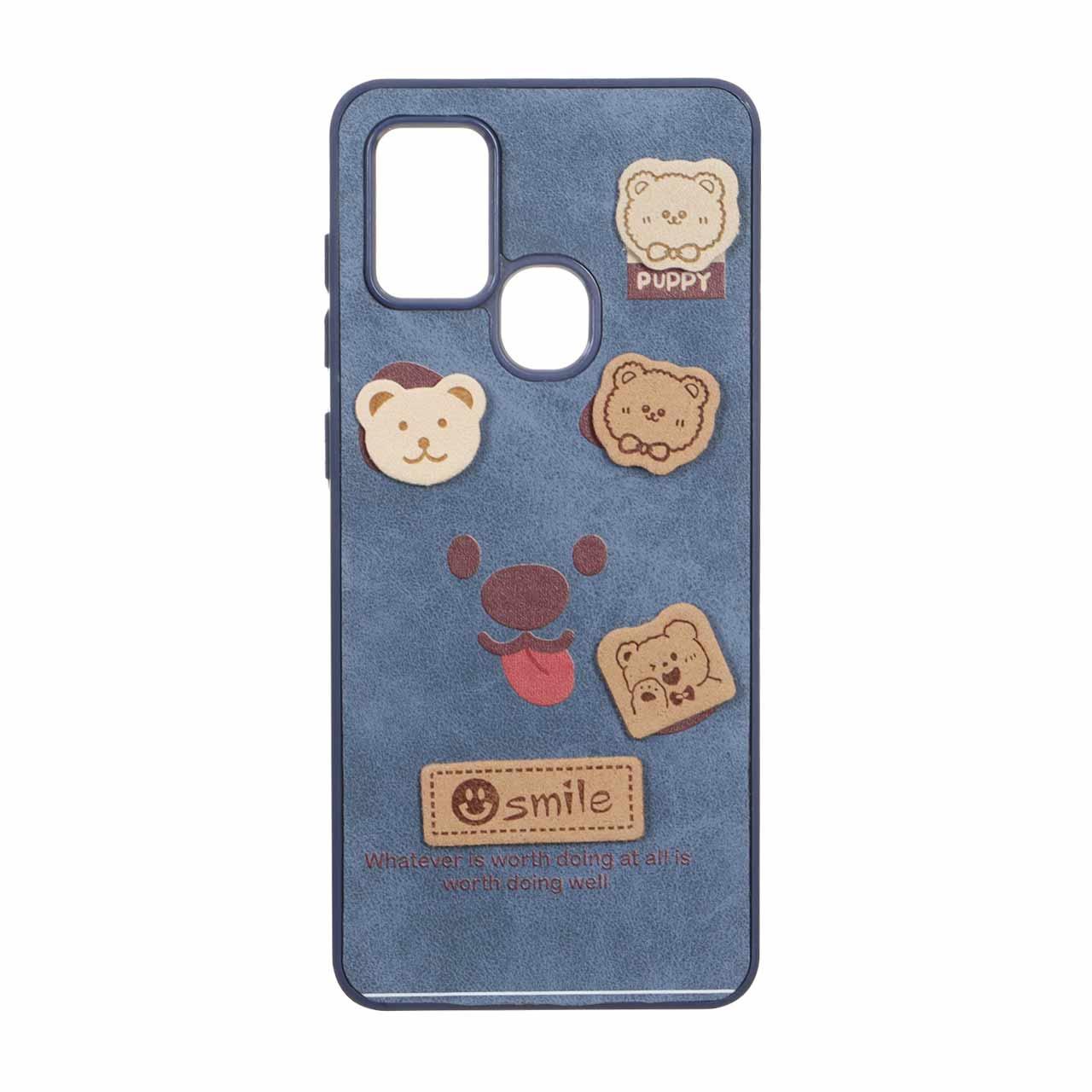 قاب طرح جیر عروسک نمدی برجسته سامسونگA21s