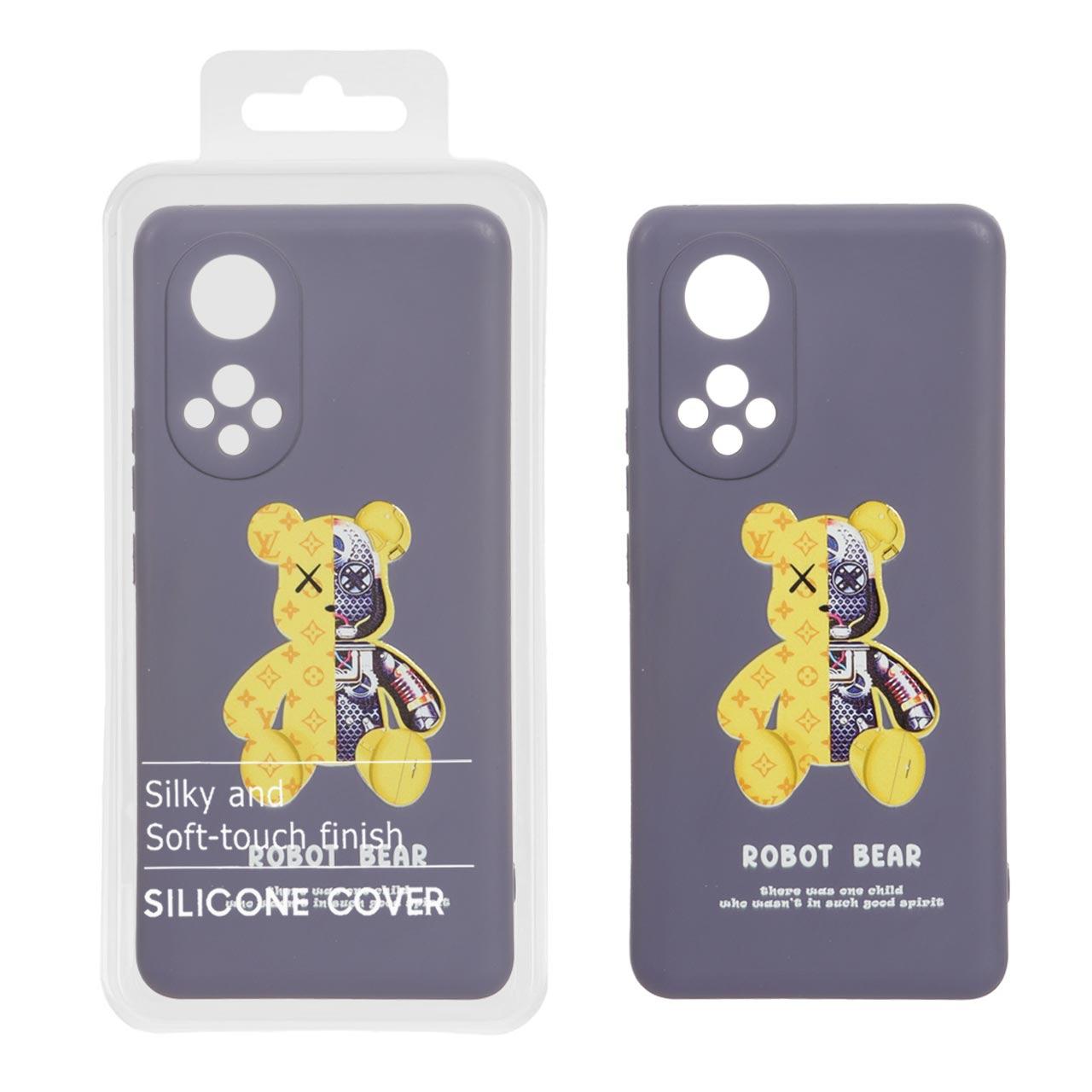 قاب سیلیکونیHighCopy طرح دار هواویNova9 کد2