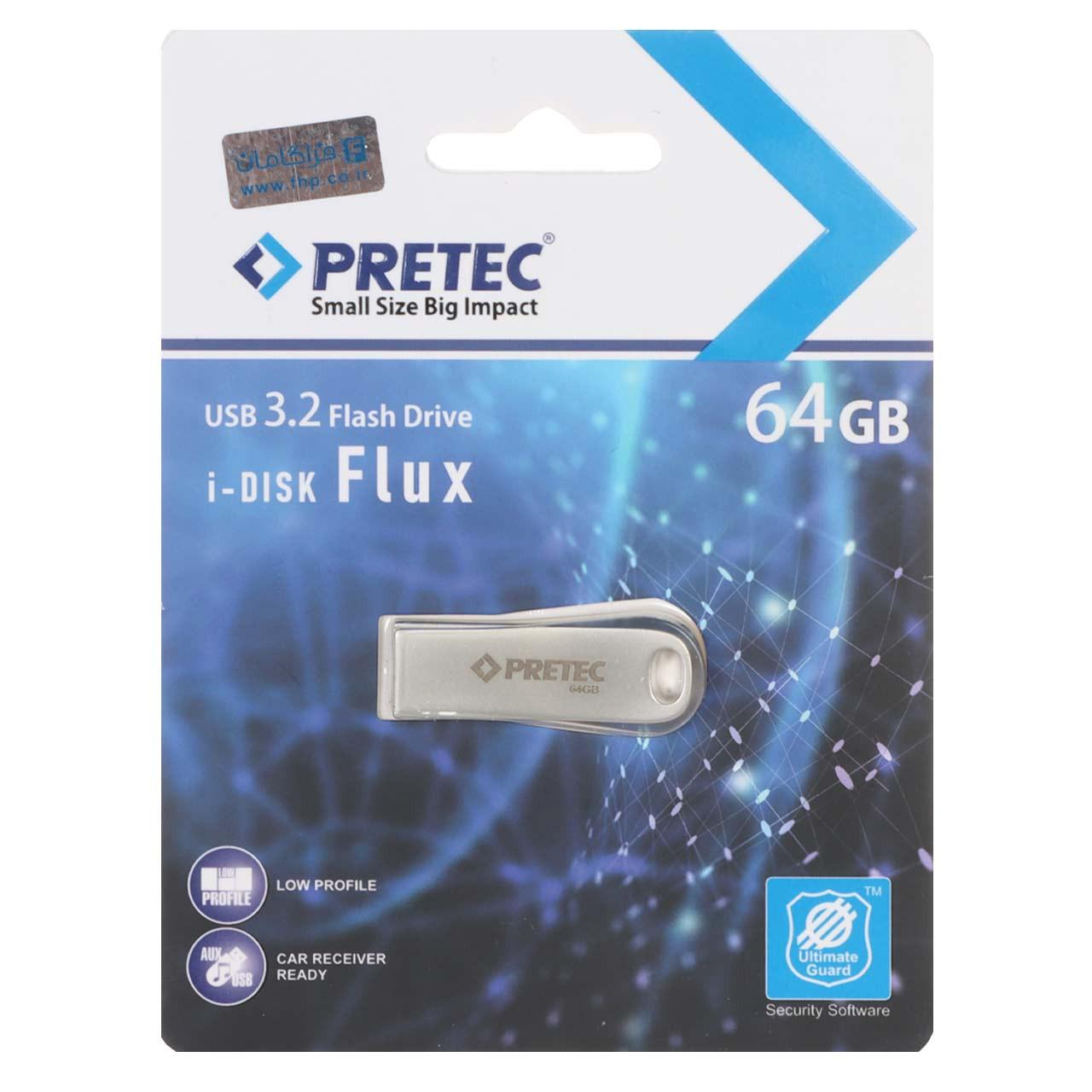 فلش 64GB USB3.2 PRETEC i-Disk Flux