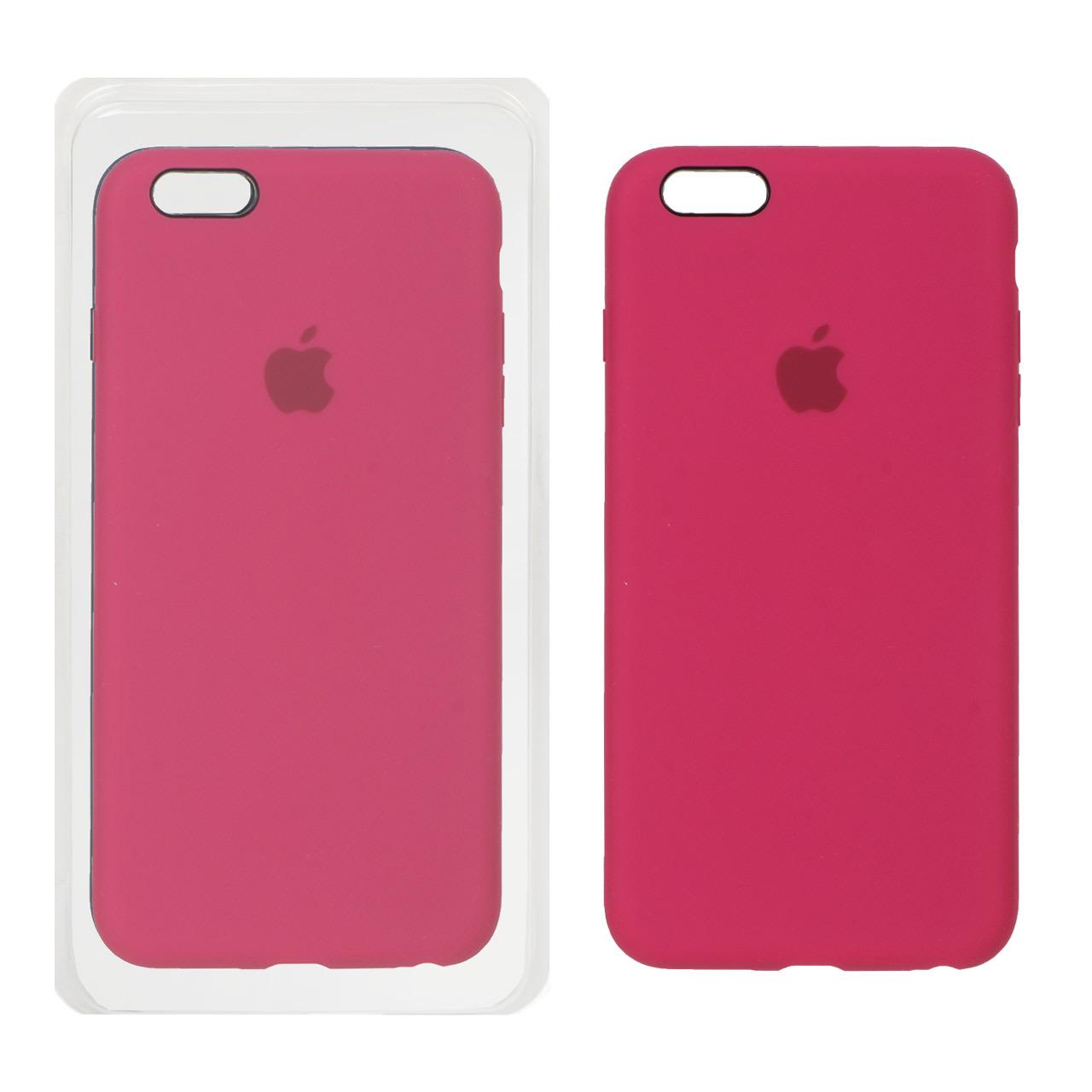 قاب سیلیکونی پاک کنی اورجینال آیفون 6Plus سرخابی