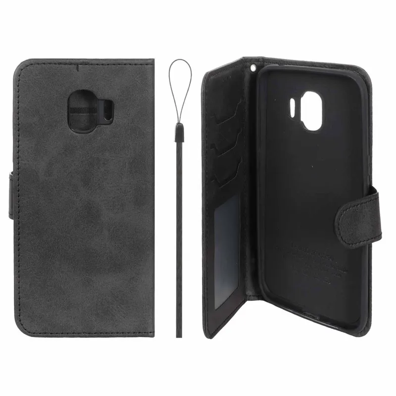 کیف موبایل مگنتی داخل خز سامسونگ J2Pro مشکی
