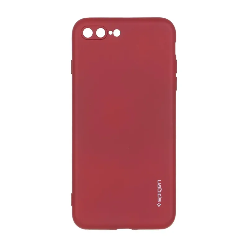 قاب سیلیکونیSpigen آیفون 7Plus زرشکی