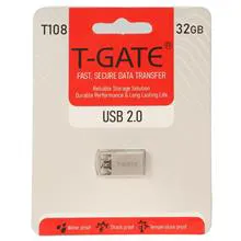 فلش 32GB USB2 TGATE T108 نقره ای