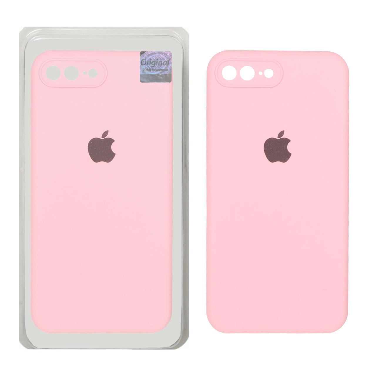 قاب سیلیکونی پاکنی اورجینال آیفون 7Plus صورتی