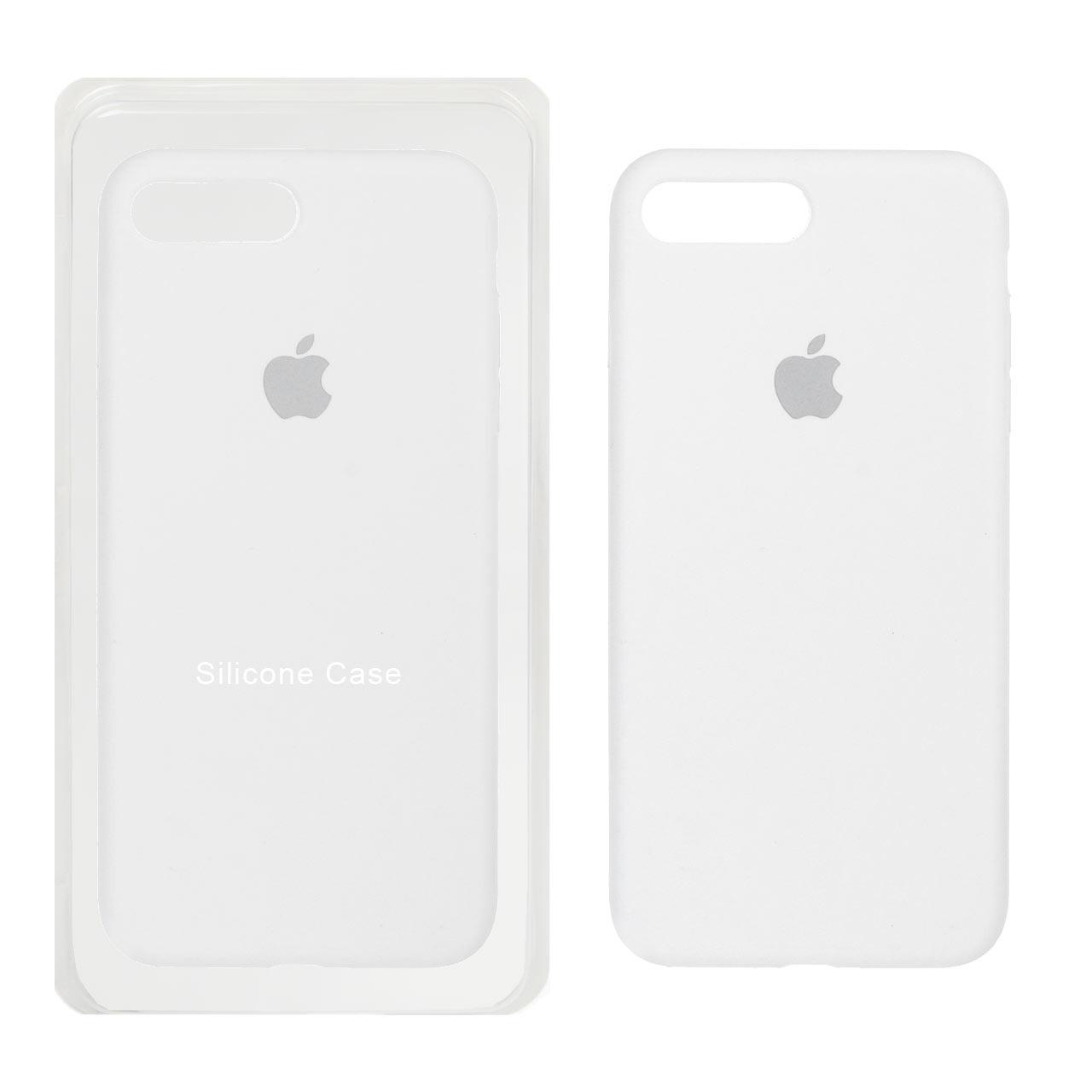 قاب سیلیکونی پاکنی اورجینال آیفون 7Plus سفید