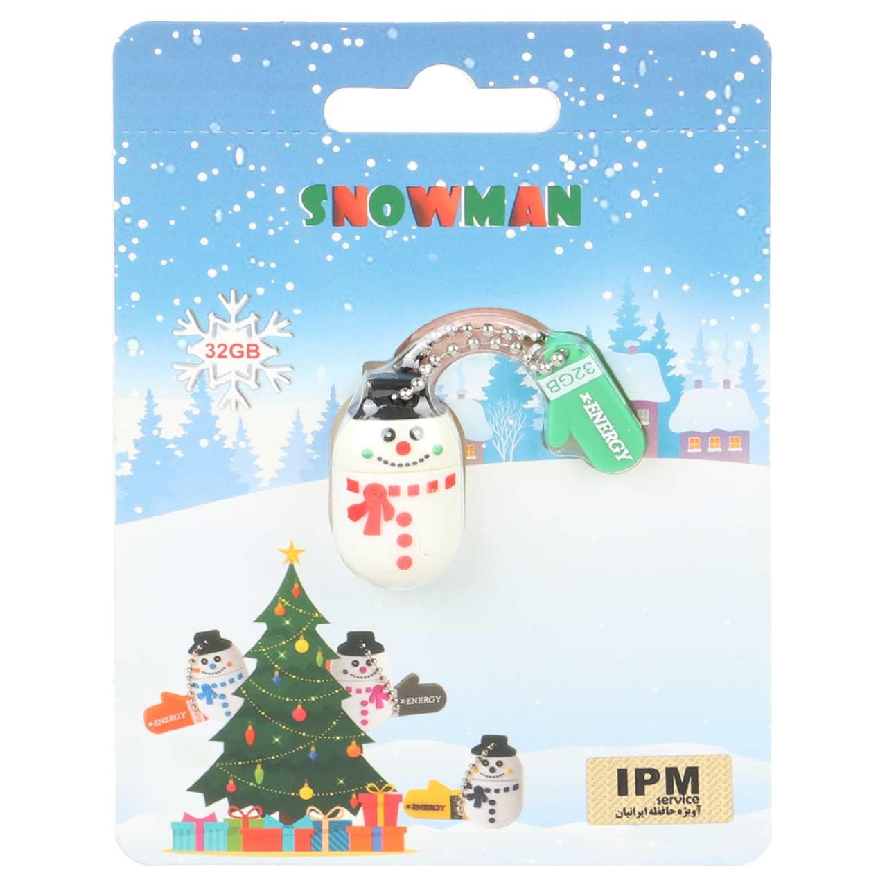 فلش 32GB USB2 XENERGY SNOWMAN