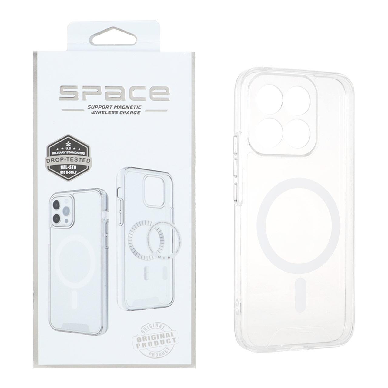 قاب اورجینالSpace شفافMagsafe آنر X8c