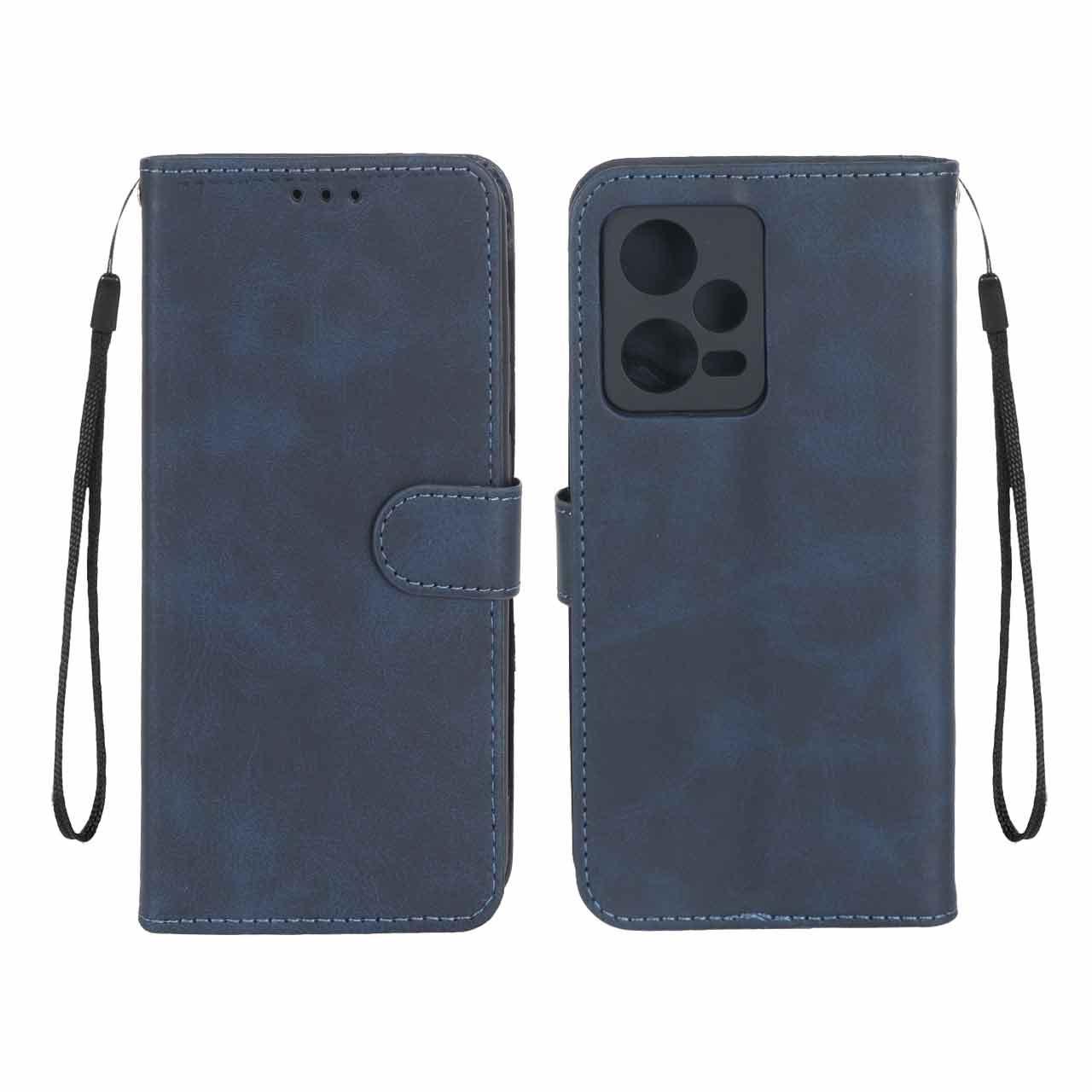 کیف موبایل مگنتی شیائومیNote125G سرمه ای