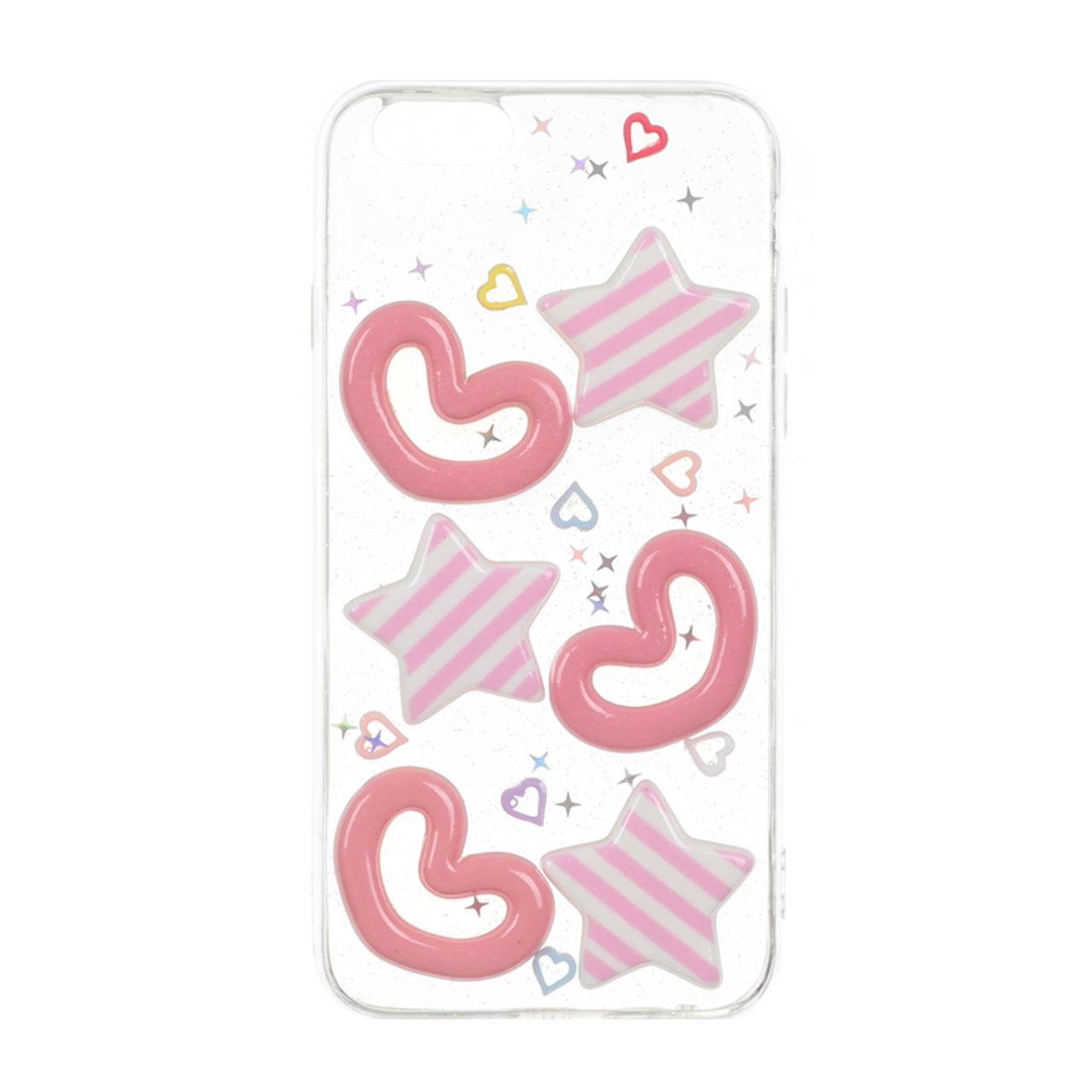 قاب LoveStar رزینی شفاف CHJ - آیفون 6 کد20