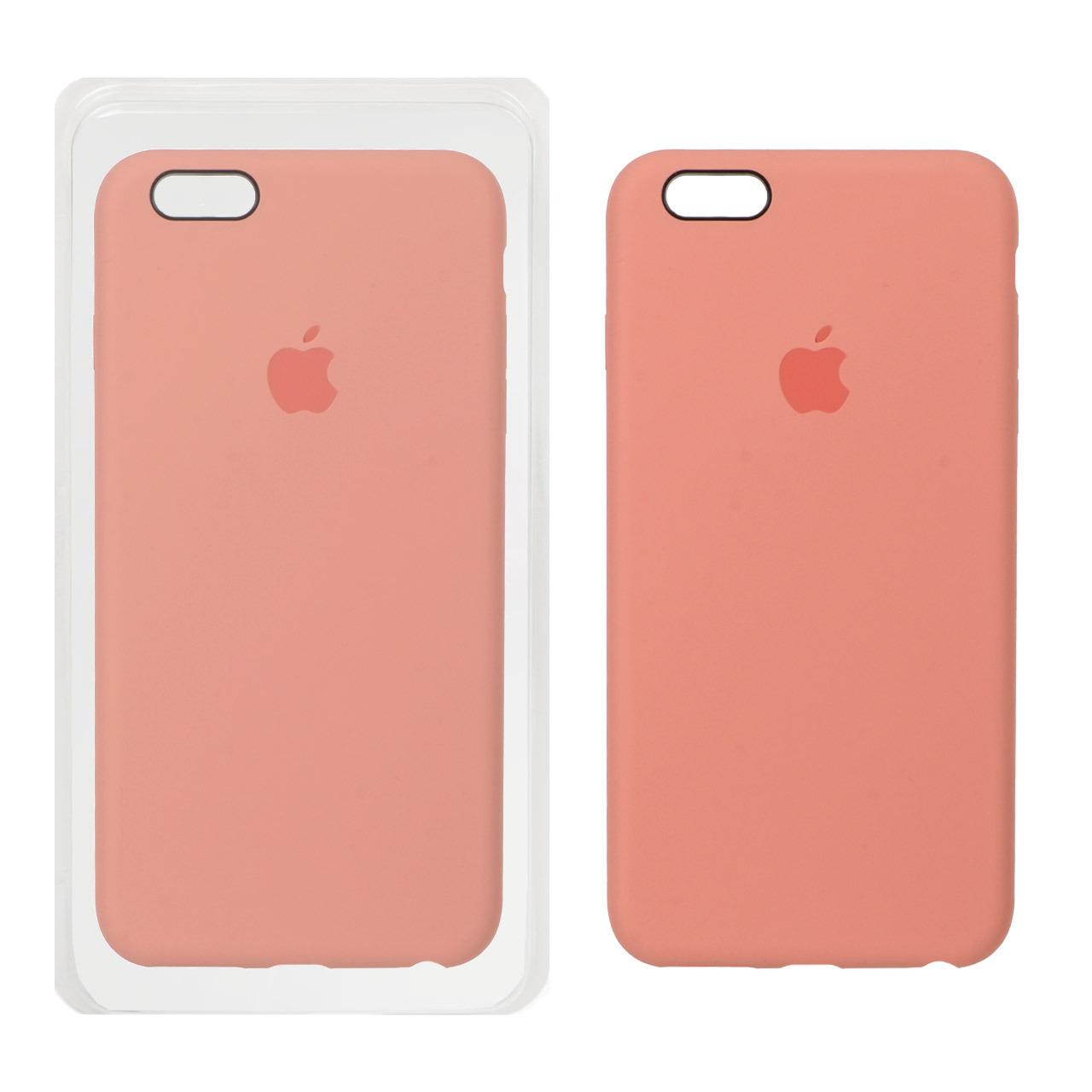 قاب سیلیکونی پاک کنی اورجینال آیفون 6Plus صورتی