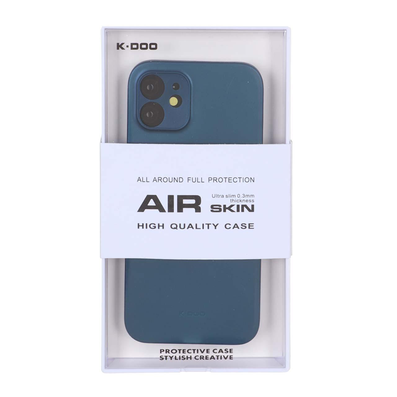 قاب Original KZDooAirSkin آیفون12 سرمه ای