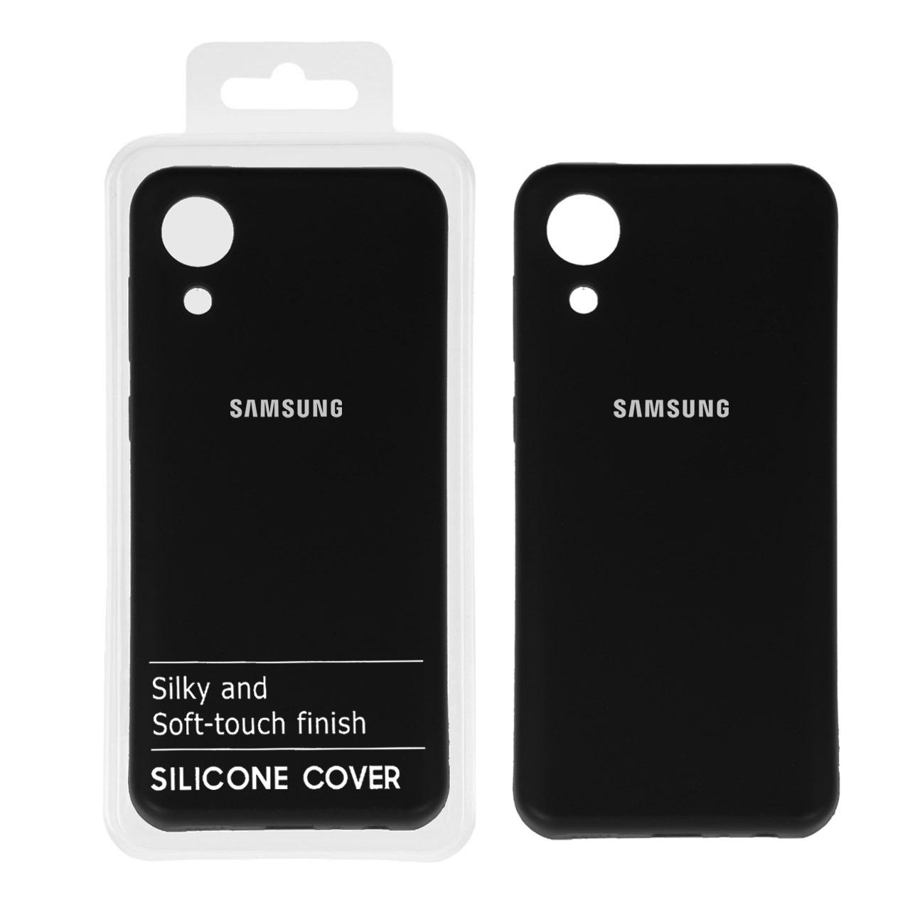 قاب نیو سیلیکون سامسونگ A03Core مشکی