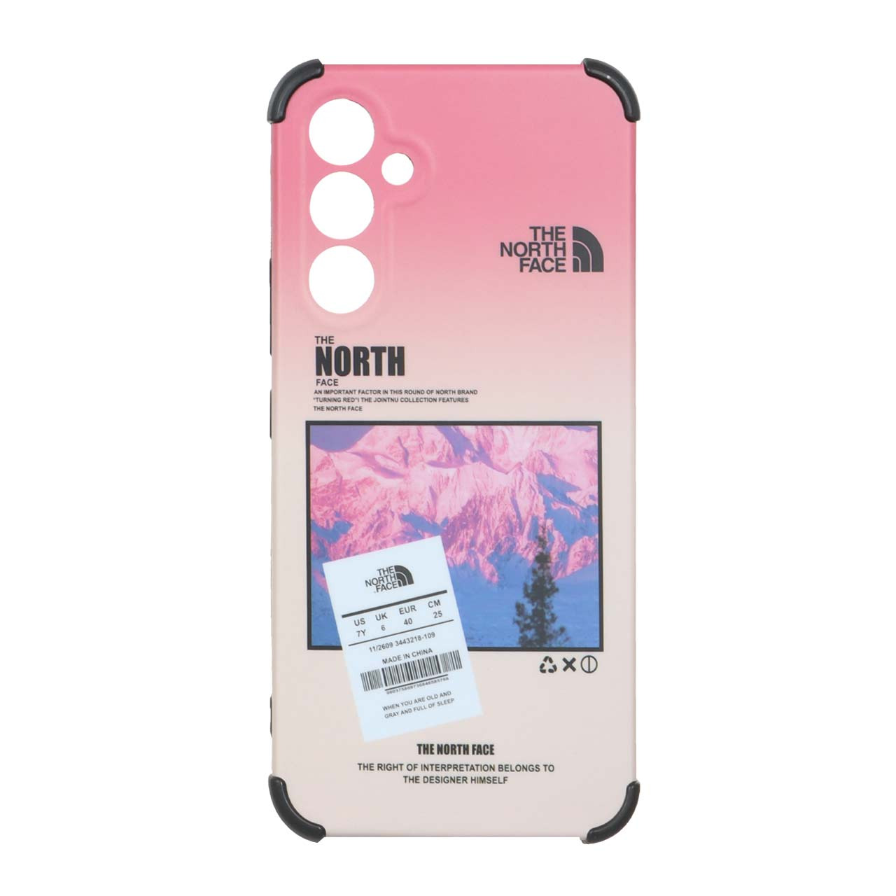 قاب طرح دار بامپردار سامسونگA54 کد8495