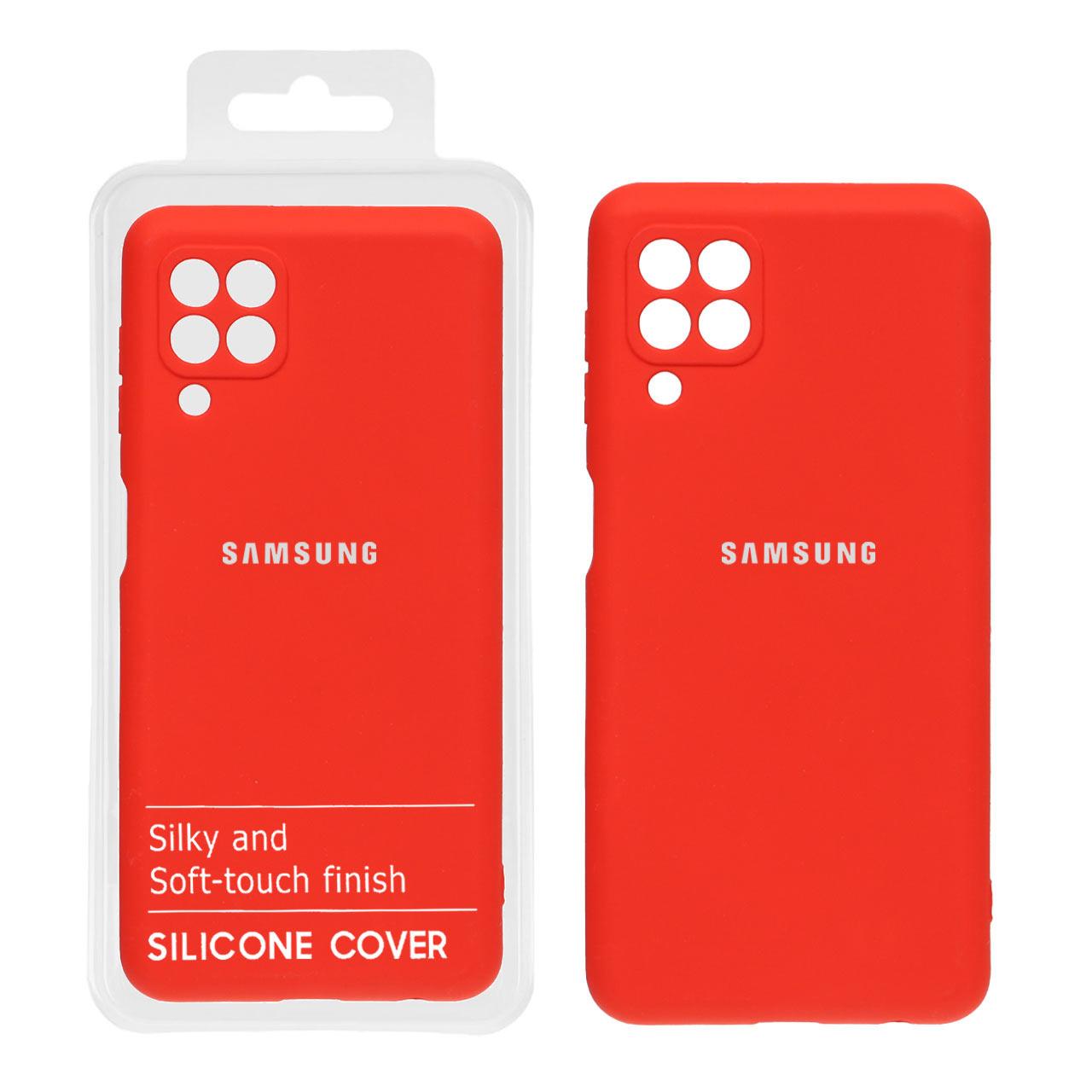 قاب نیو سیلیکون سامسونگ A12 آلبالویی