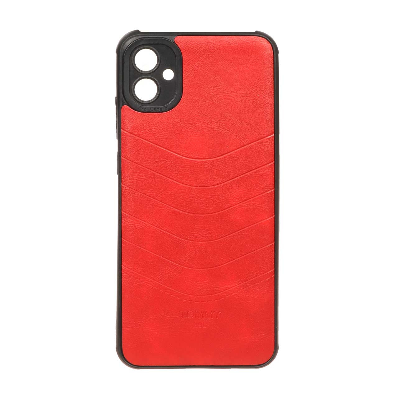 قاب طرح چرم Tommy سامسونگA04e قرمز