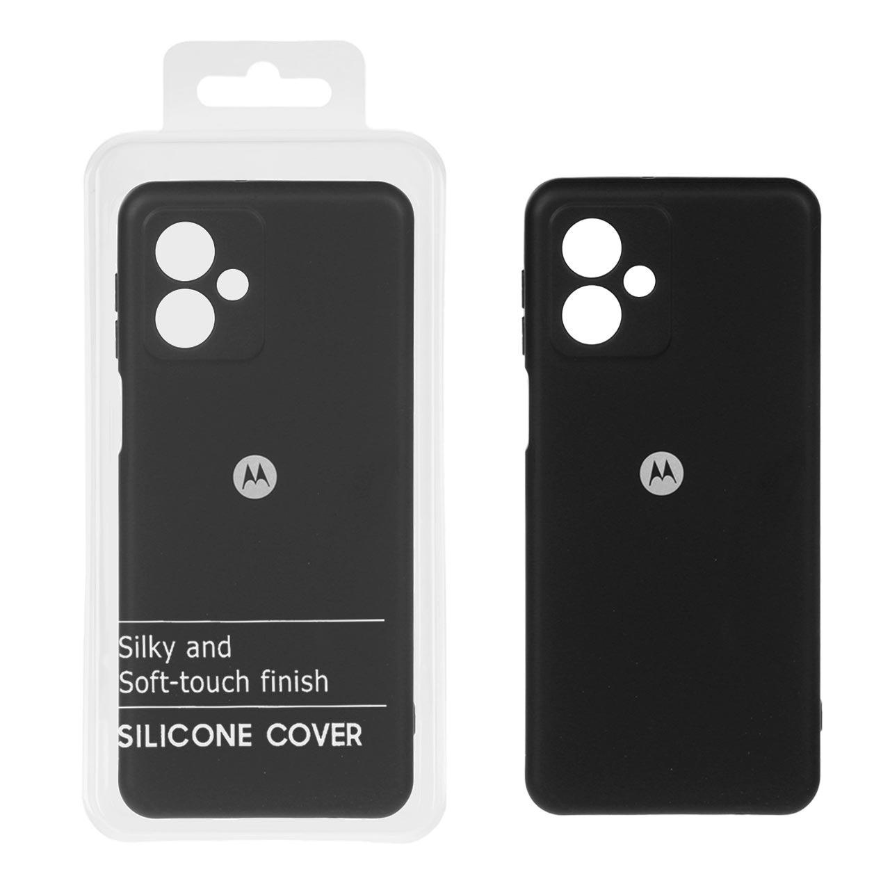 قاب نیو سیلیکون موتورولا MotoG54 مشکی