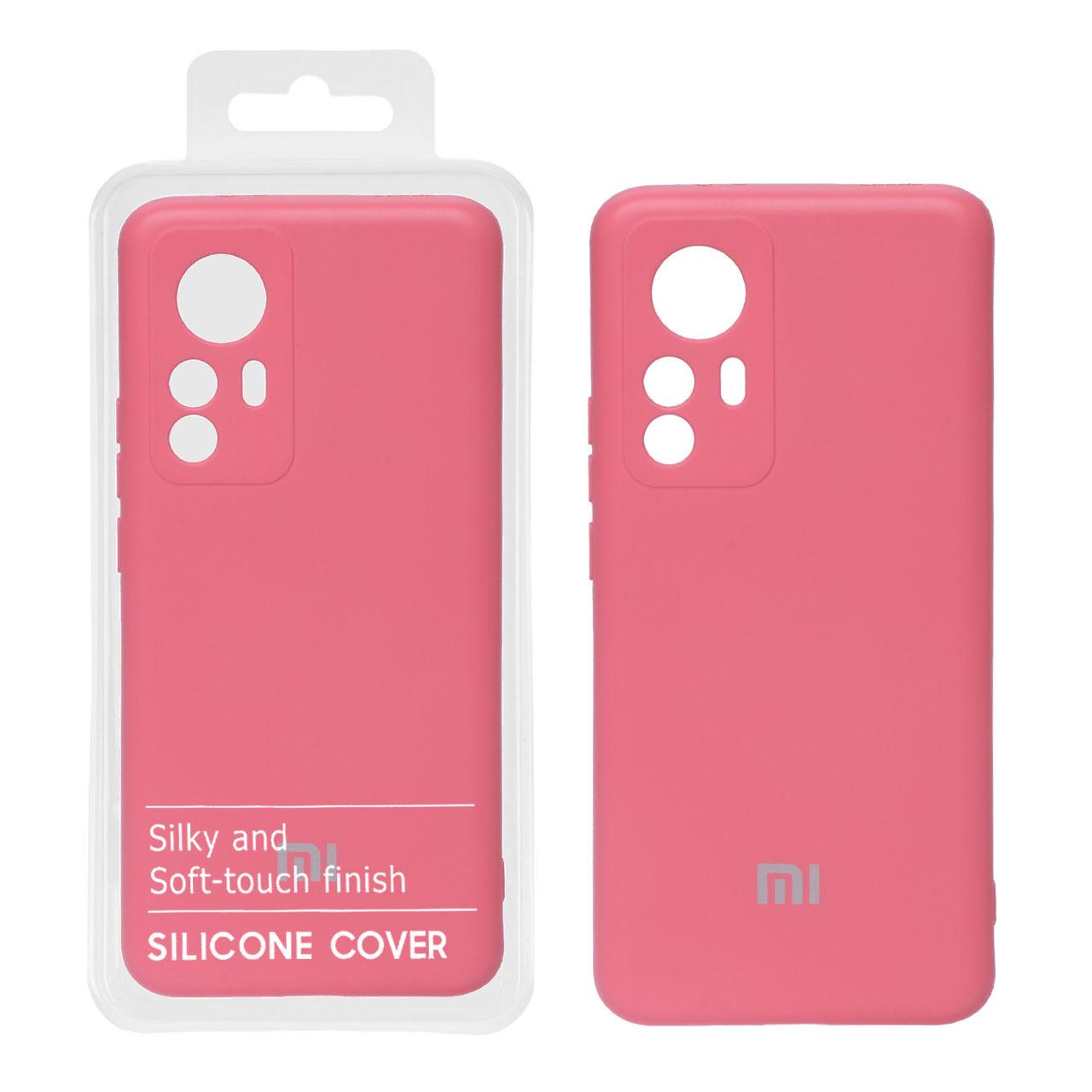 قاب نیو سیلیکون شیائومی Mi12T صورتی روشن
