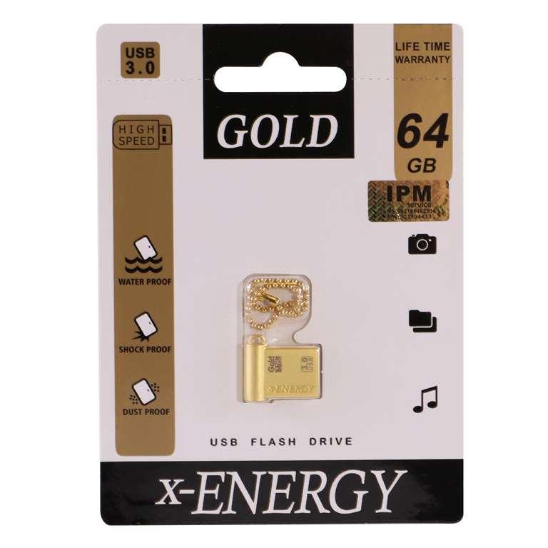 فلش 64GB USB3 X-ENERGY Gold
