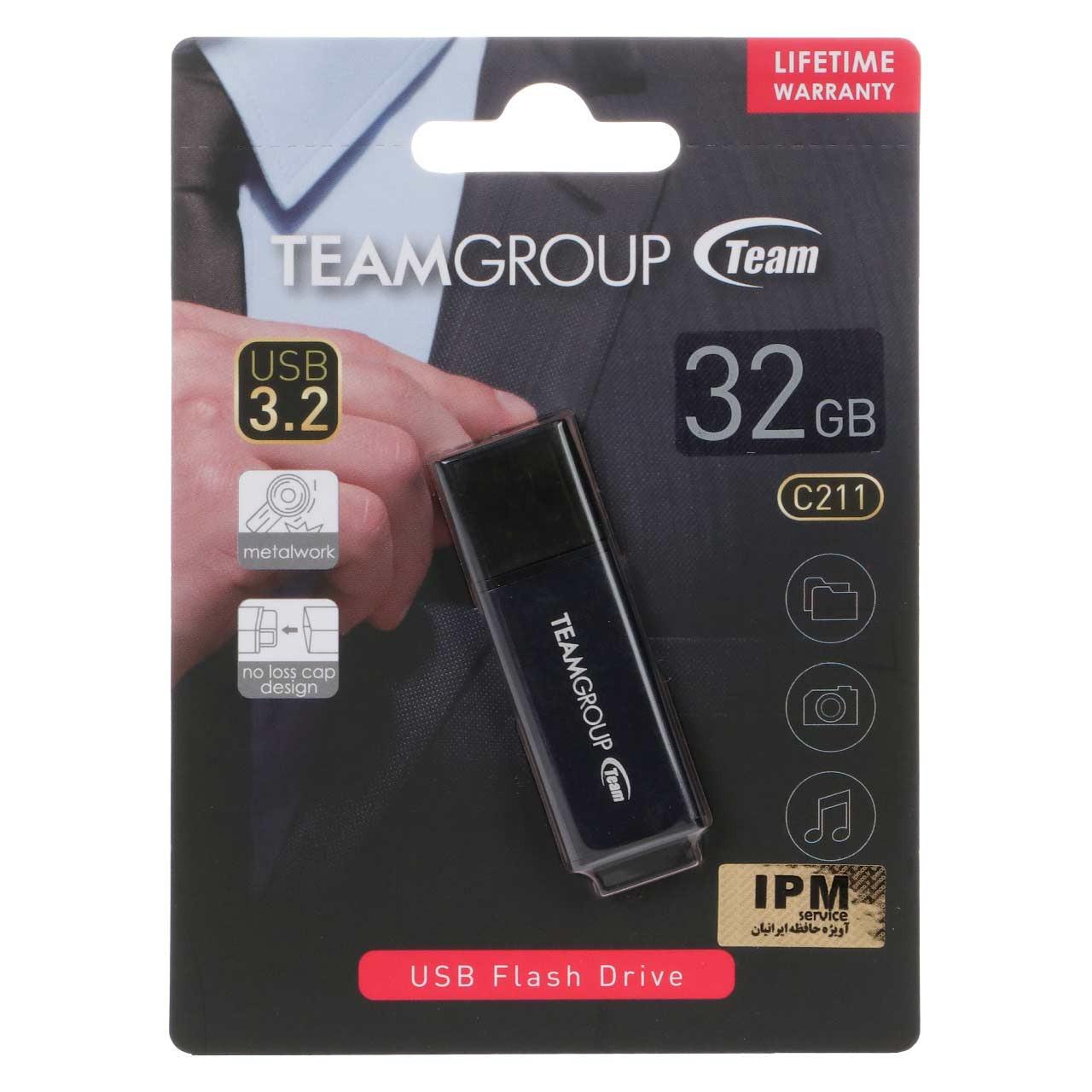 فلش 32GB USB32 TeamGroup C211