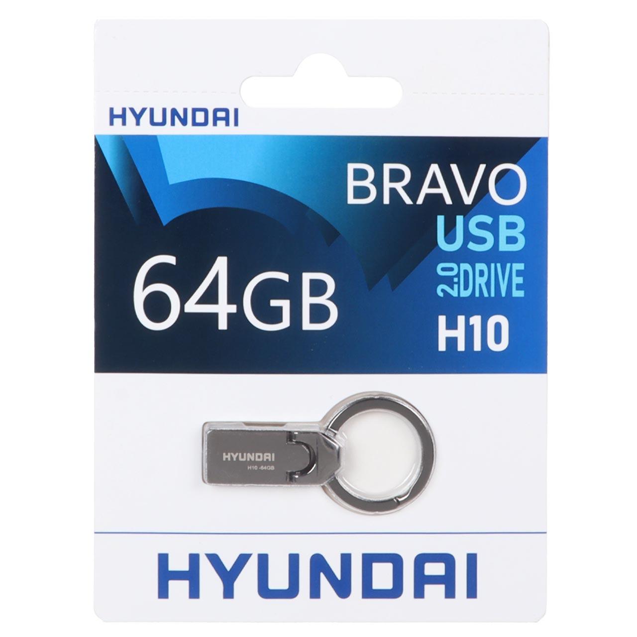 فلش 64GB USB2 Hyundai Bravo H10