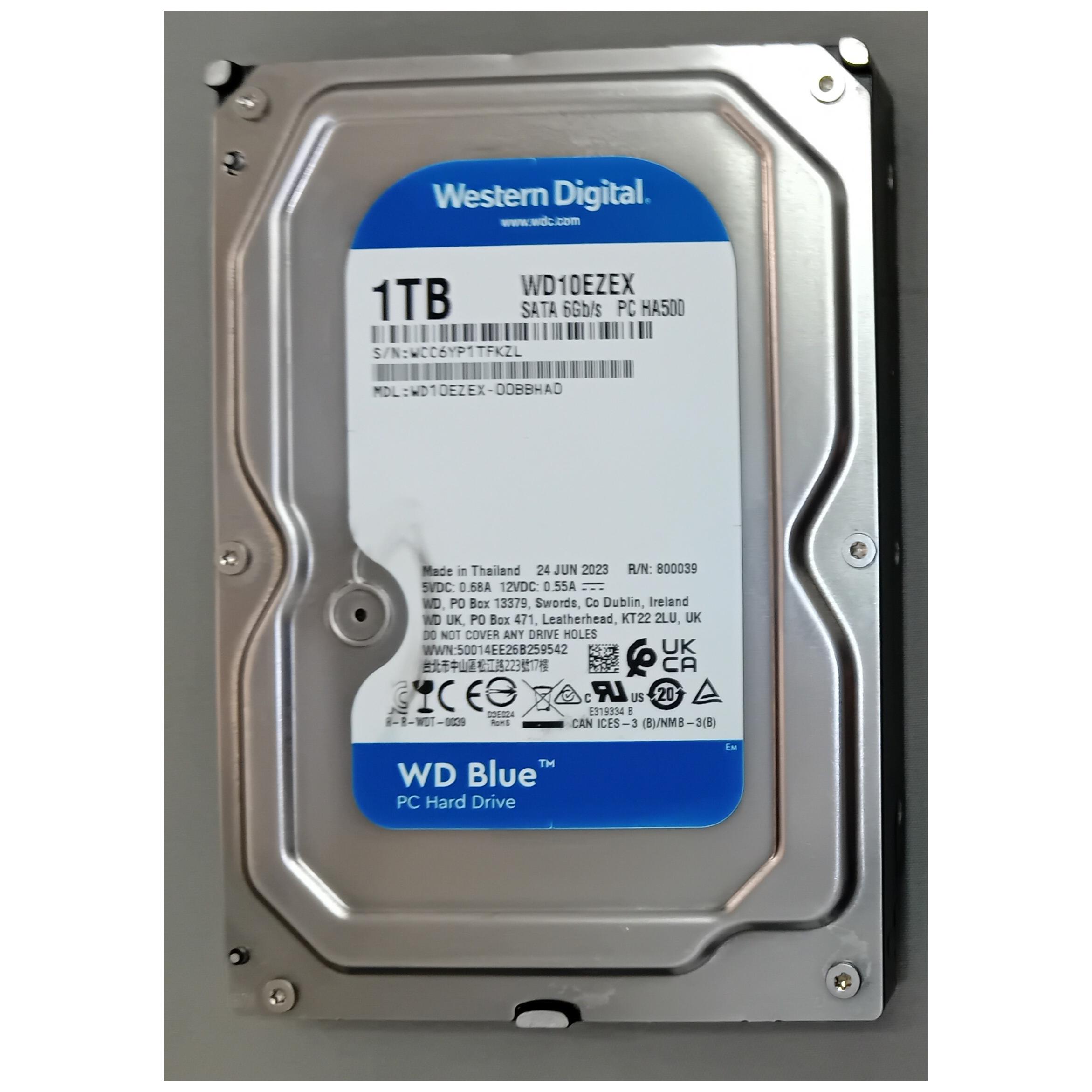 وسترن دیجیتال 1 ترابایت Blue WD10EZEX