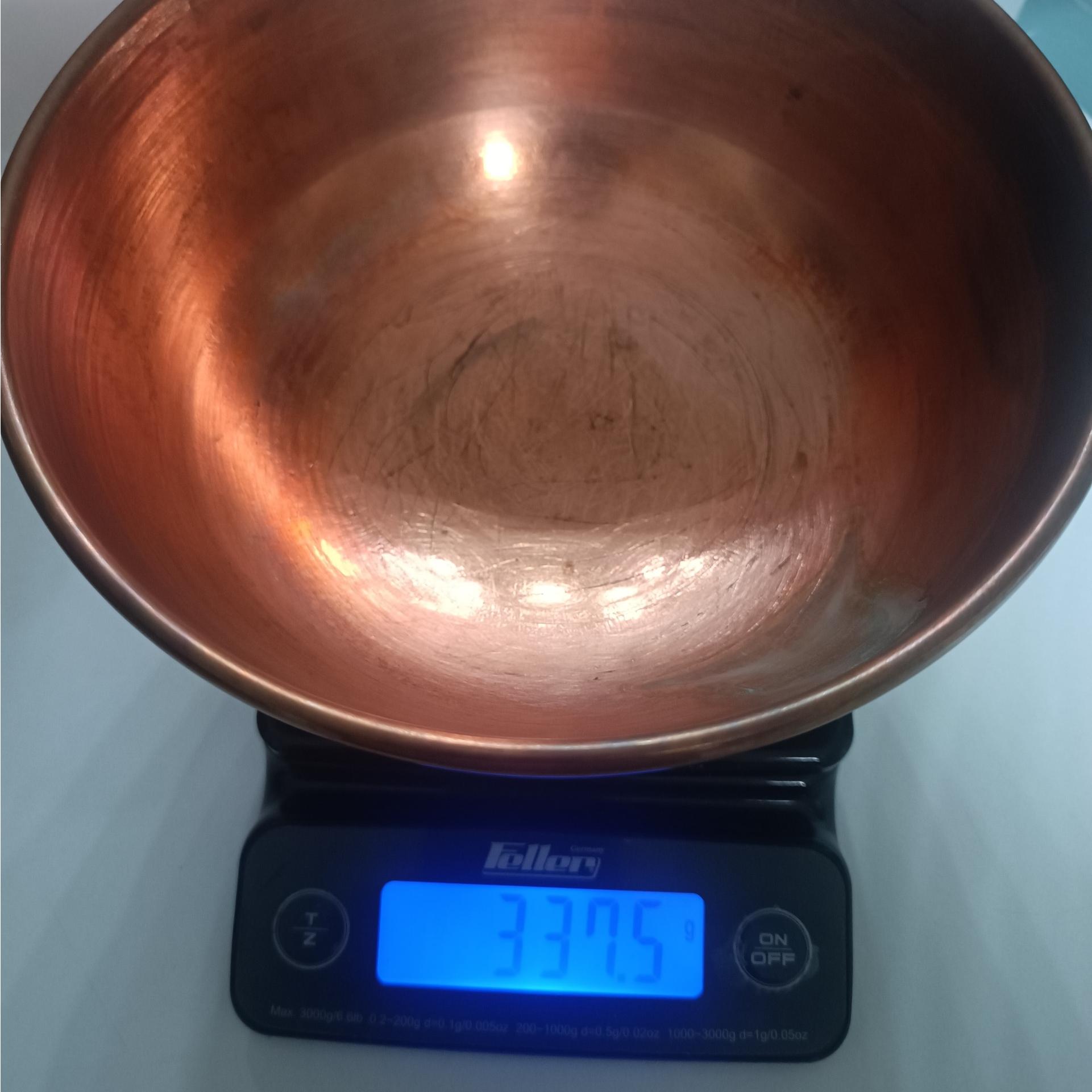 کاسه مسی محکم