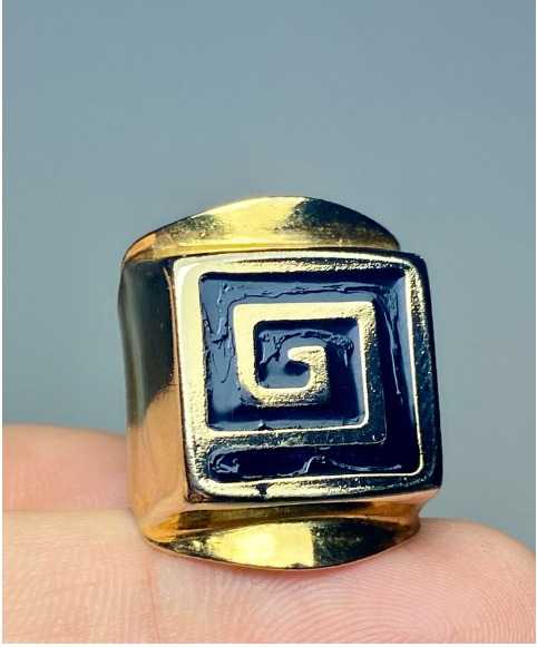 انگشتر با تم مصری فراعنه سایز 59