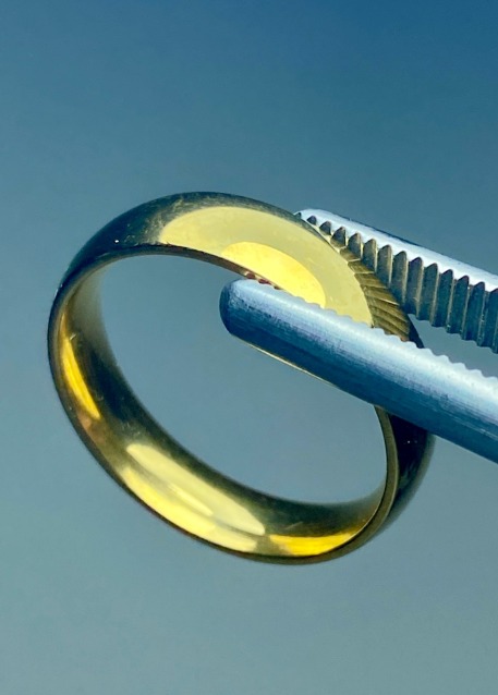 مزایده انگشتر استیل بسیار جذاب