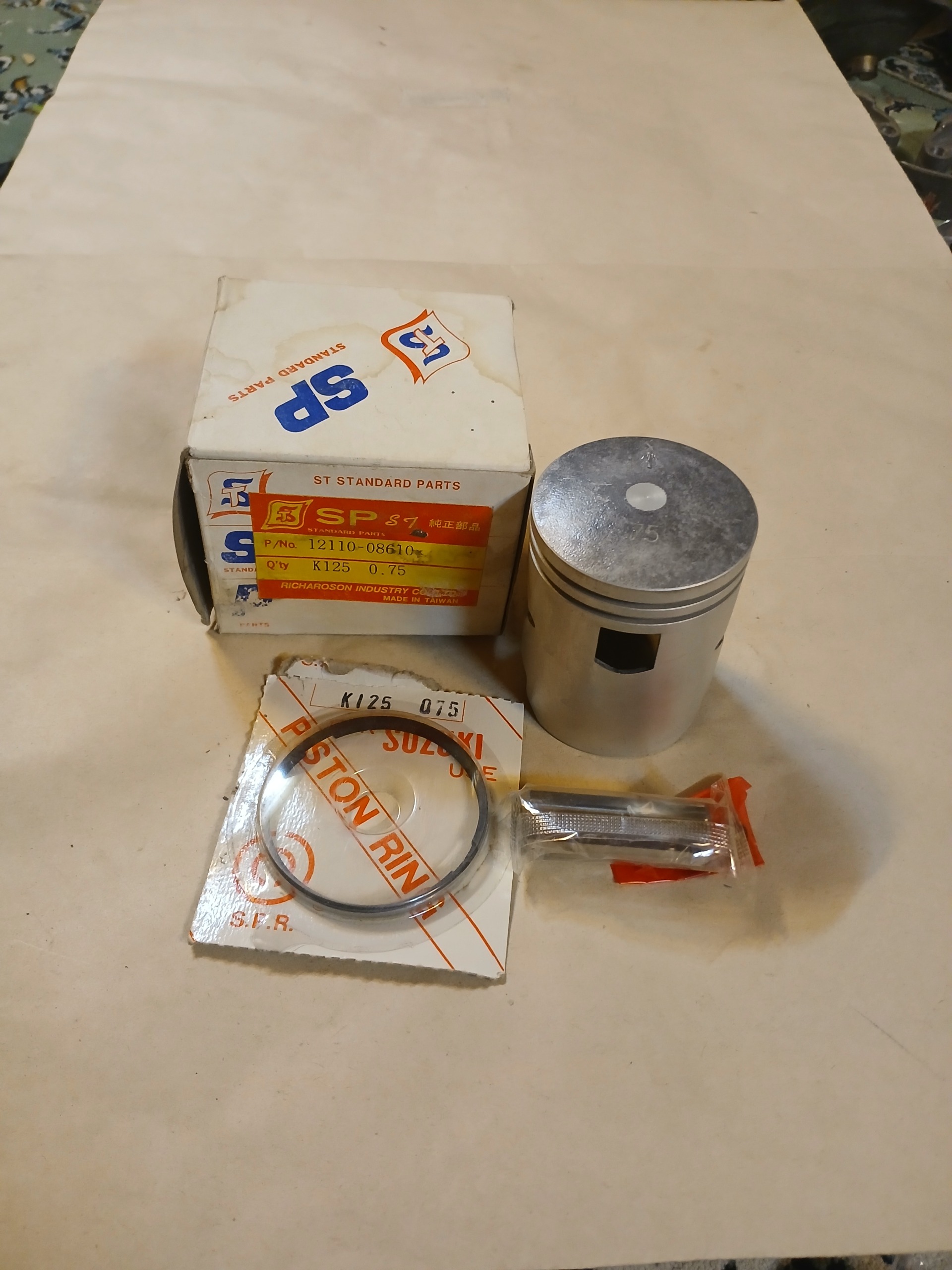 رینگ پیستون کاوازاکی 125k