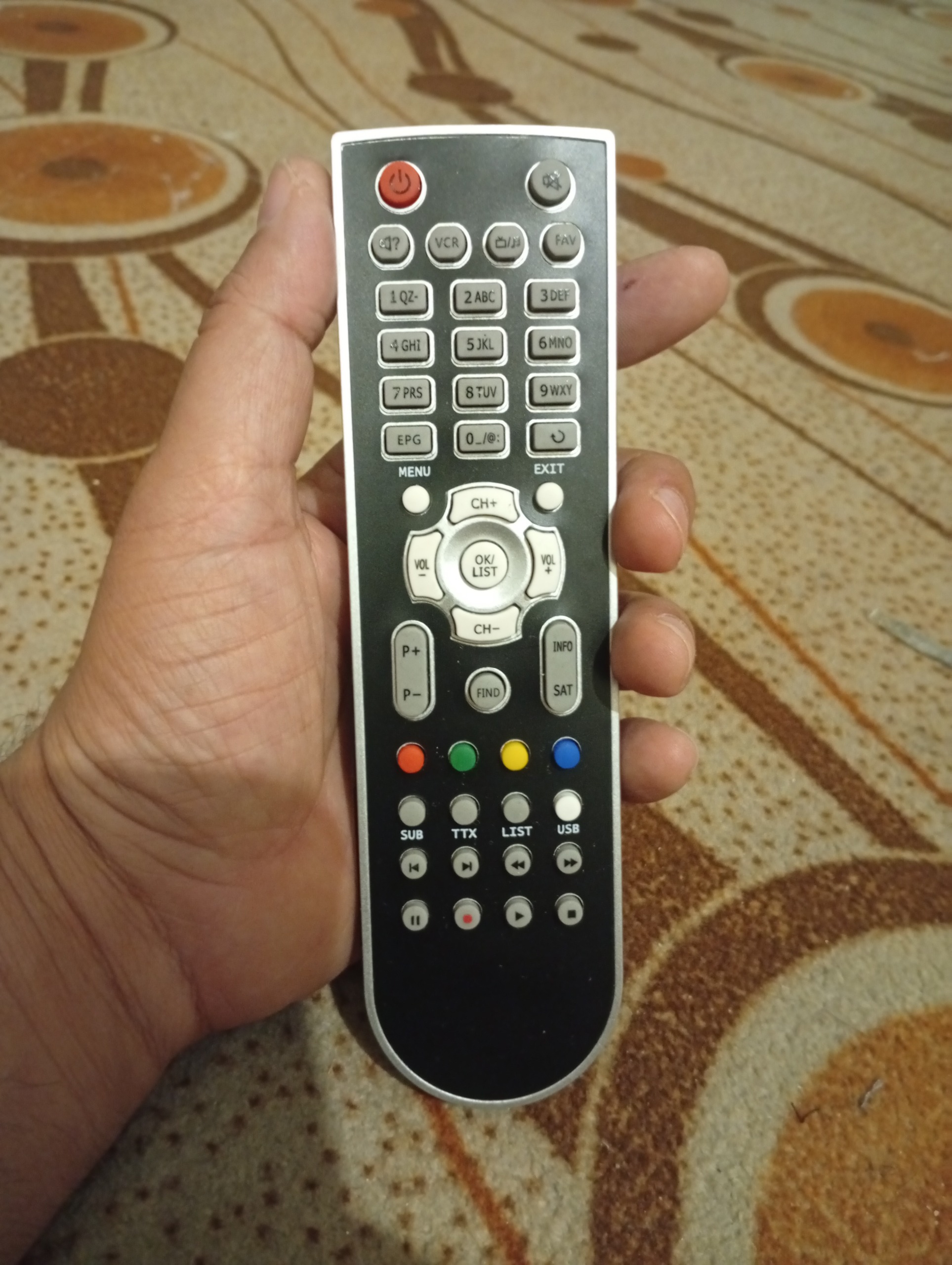 کنترل گیرنده STARX C98 اشانتیون یه کاسه نمد