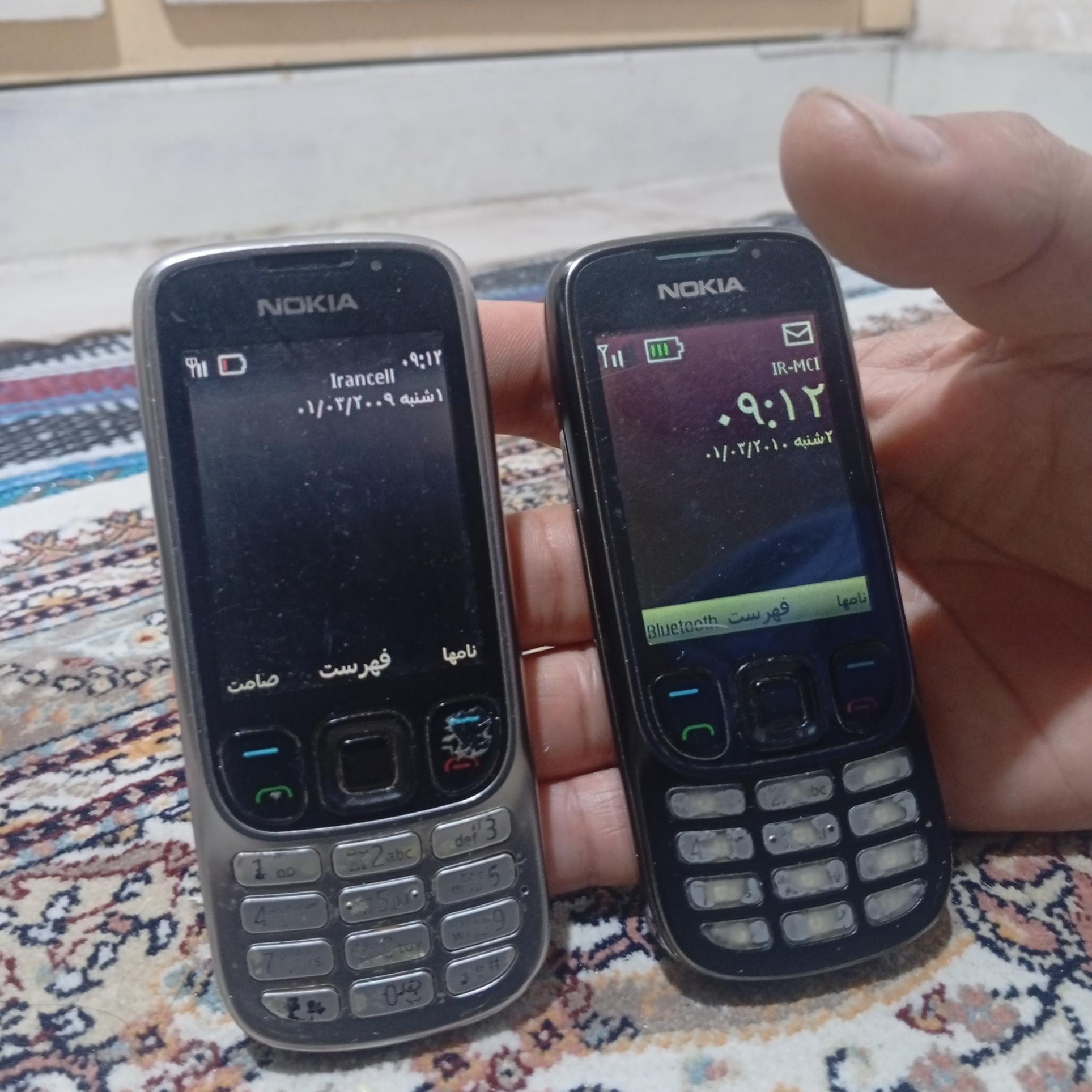 دو عدد نوکیا 6303