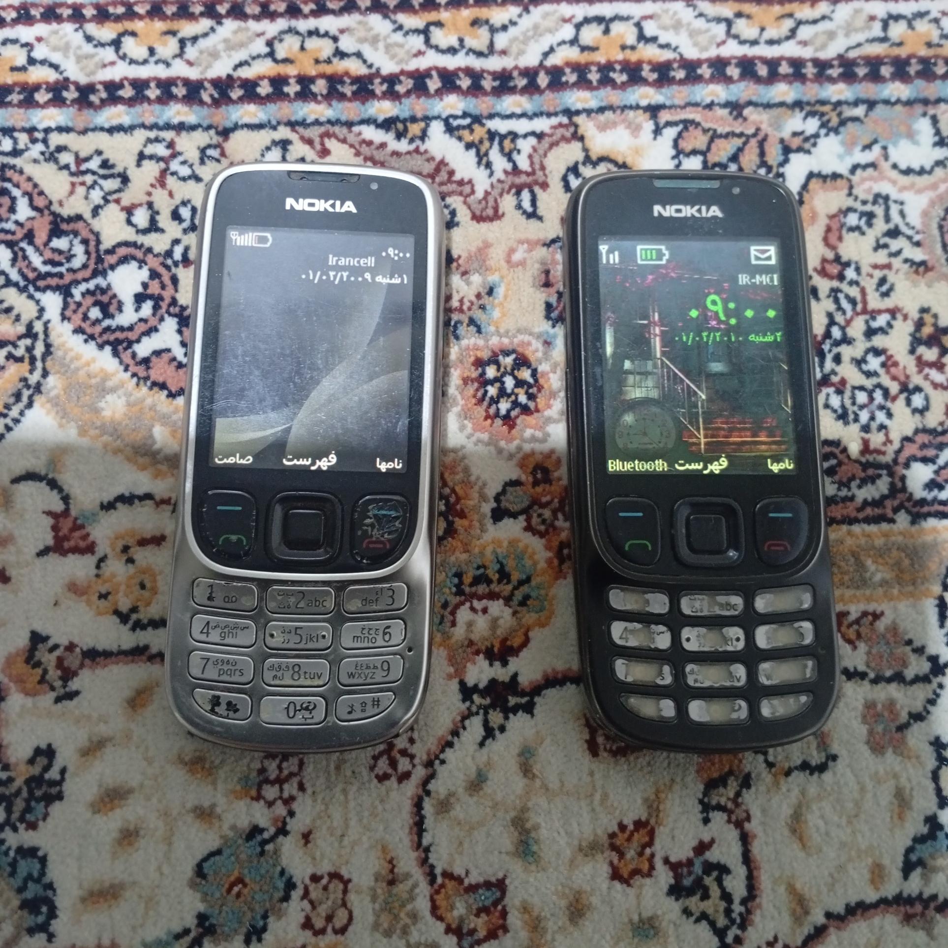 دو عدد نوکیا 6303
