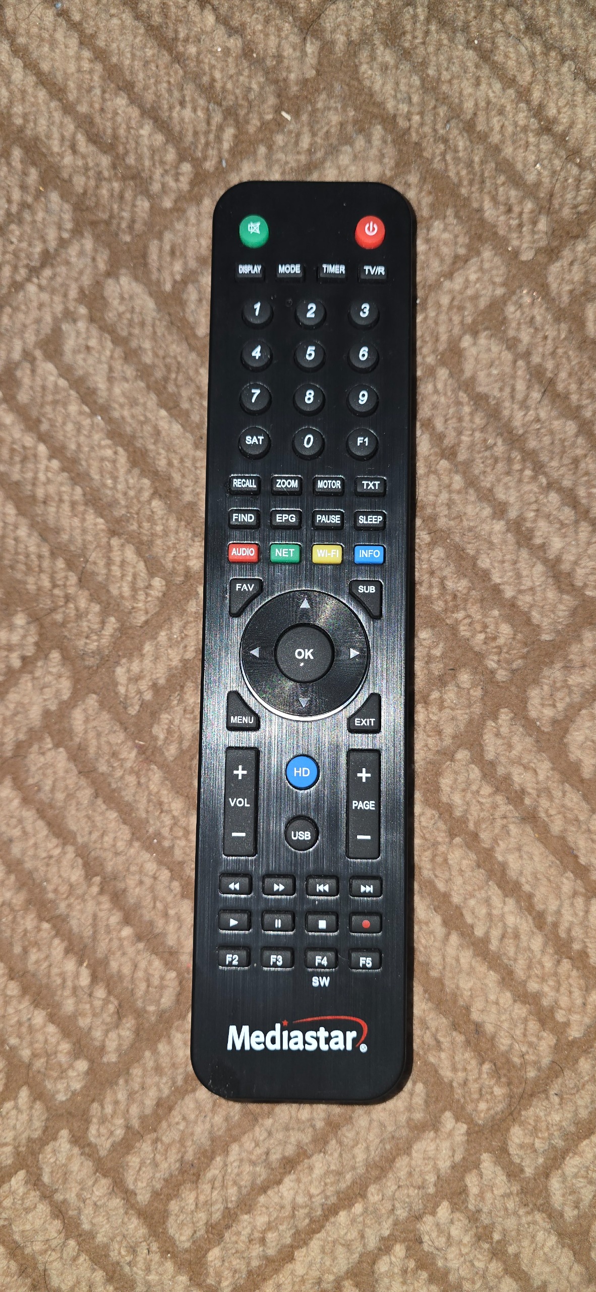 ریموت کنترل mediastar
