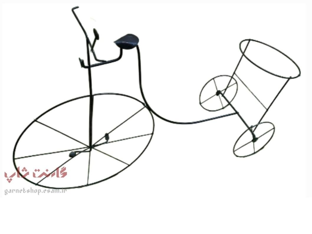 استند گلدان مدل دوچرخه