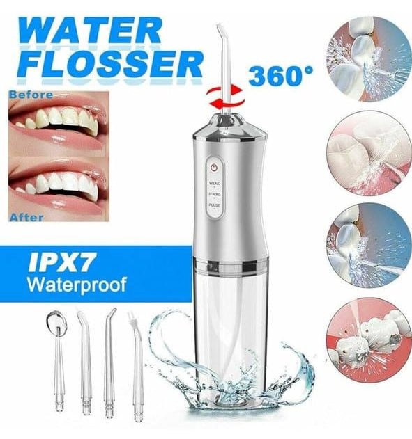 دستگاه شستشوی دندان IPX7 WATERPROOF