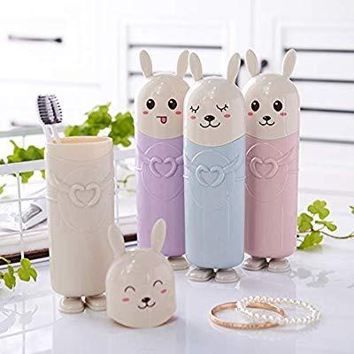 جا مسواکی فانتزی طرح خرگوش 2عددی