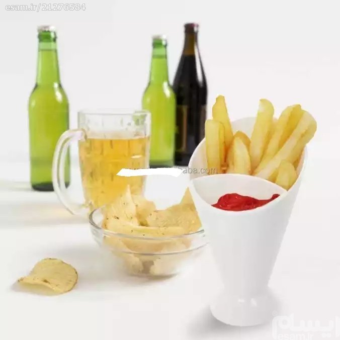 ظرف سرو سیب زمینی 2 عددی